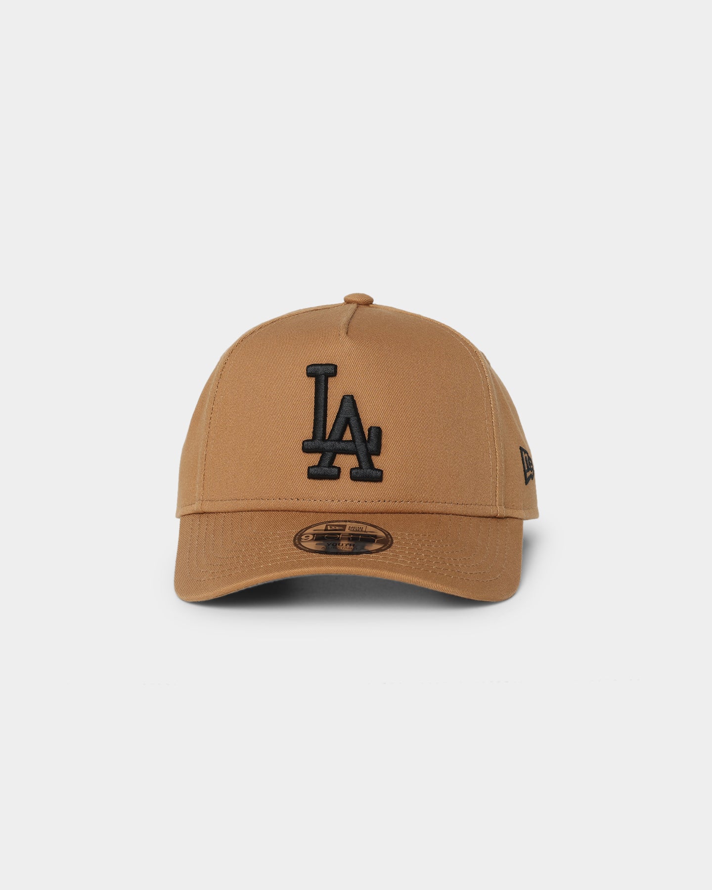New Era Kids' Los Angeles Dodgers 9FORTY A-Frame Snapback Wheat
