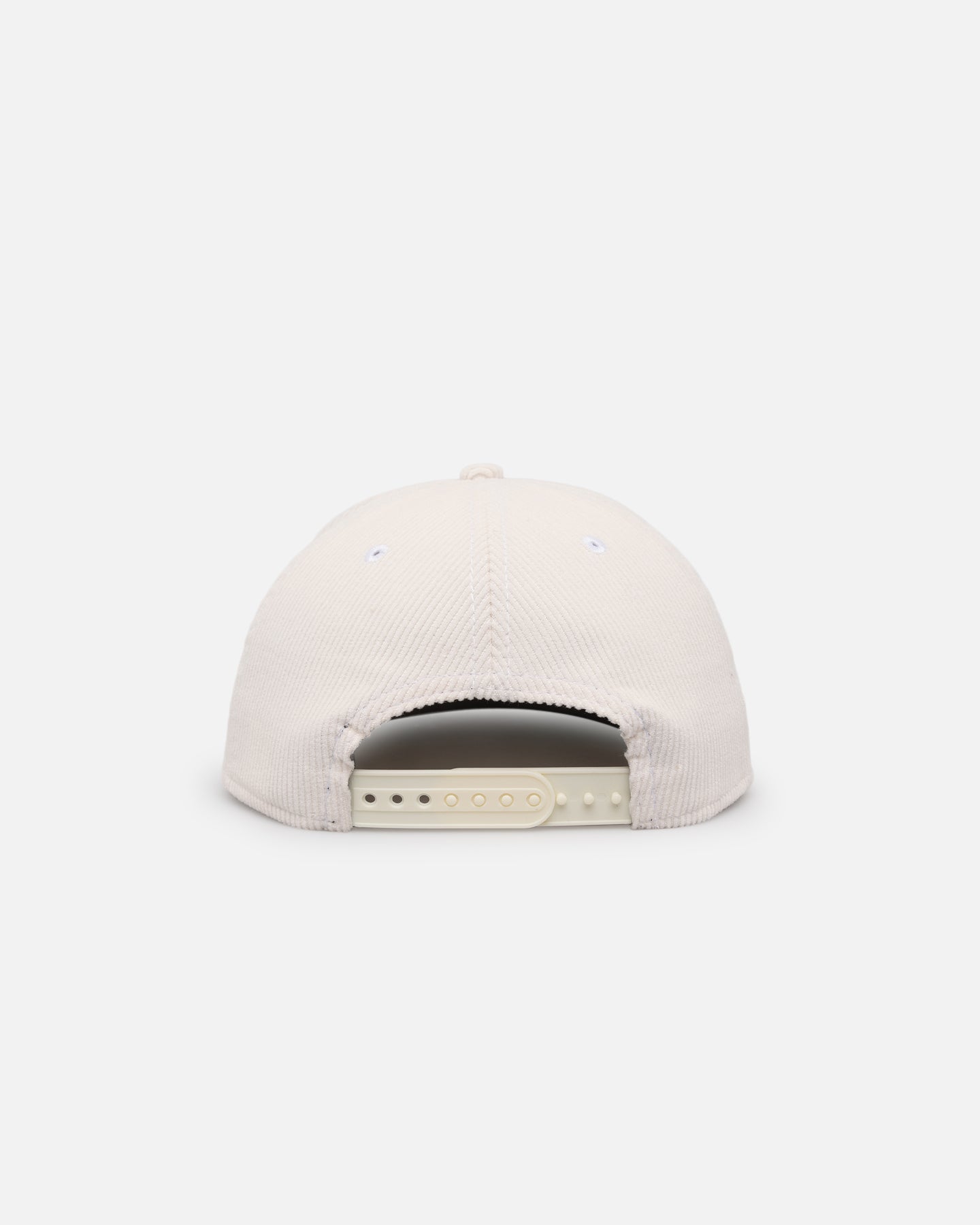 New Era Los Angeles Dodgers 'Currency Corduroy' Golfer Pre-Curved Snapback Chrome White