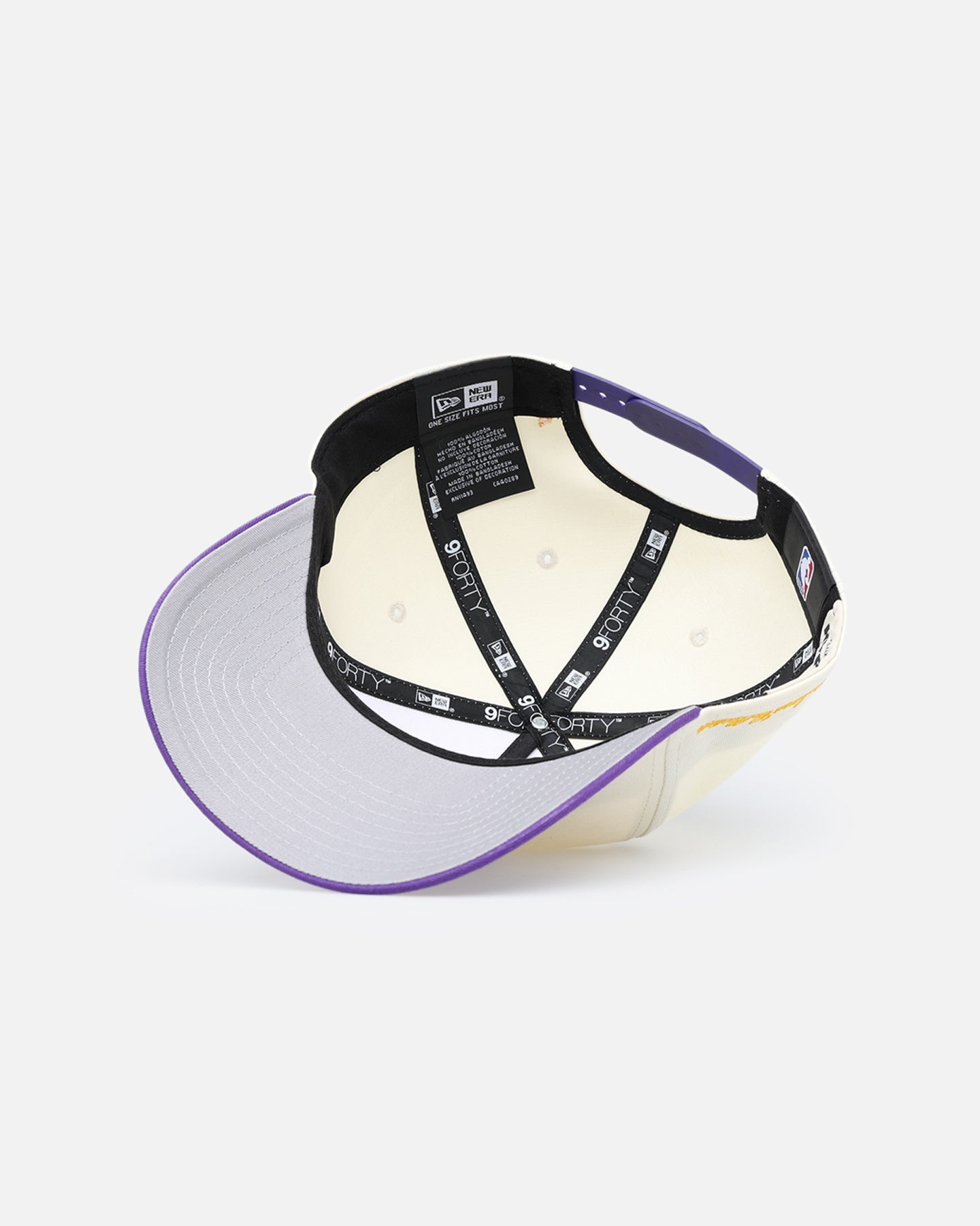 New Era Los Angeles Lakers 'NBA X Hyperfly' 9FORTY A-Frame Snapback Chrome White