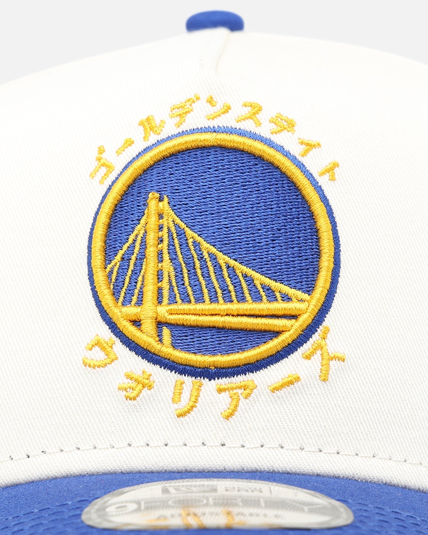 New Era Golden State Warriors 'NBA X Hyperfly' 9FORTY A-Frame Snapback Chrome White