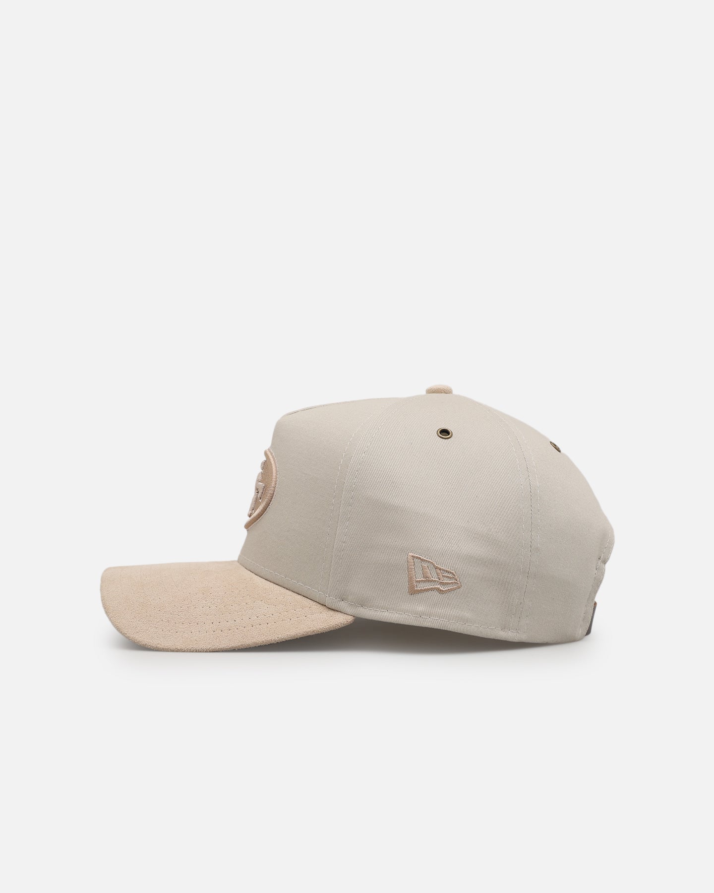 New Era San Francisco 49ers 'Cream Suede' 9FORTY A-Frame Strapback Stone/Oatmilk