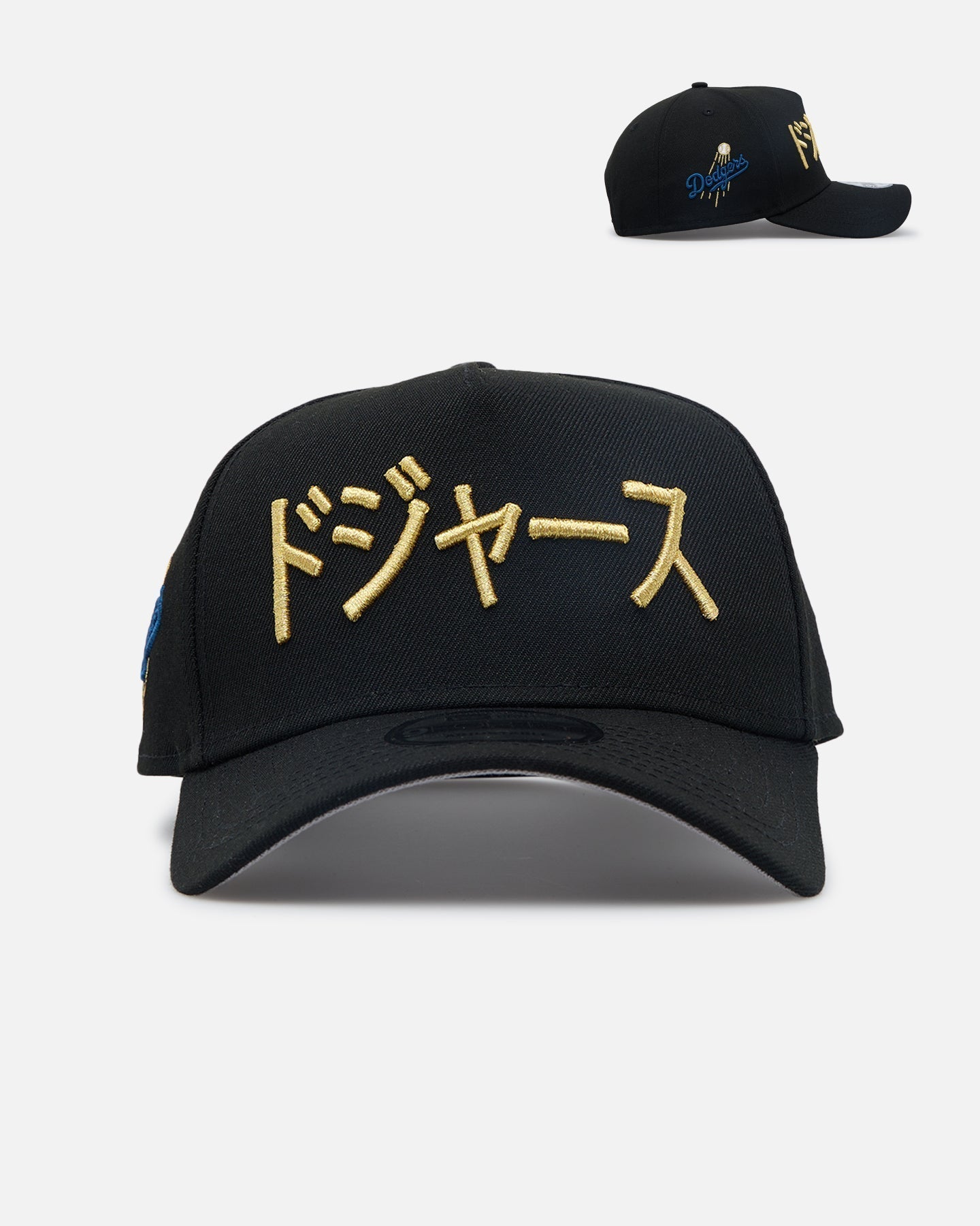 New Era Los Angeles Dodgers "Japan Pack" 9FORTY A-Frame Snapback Black/Gold