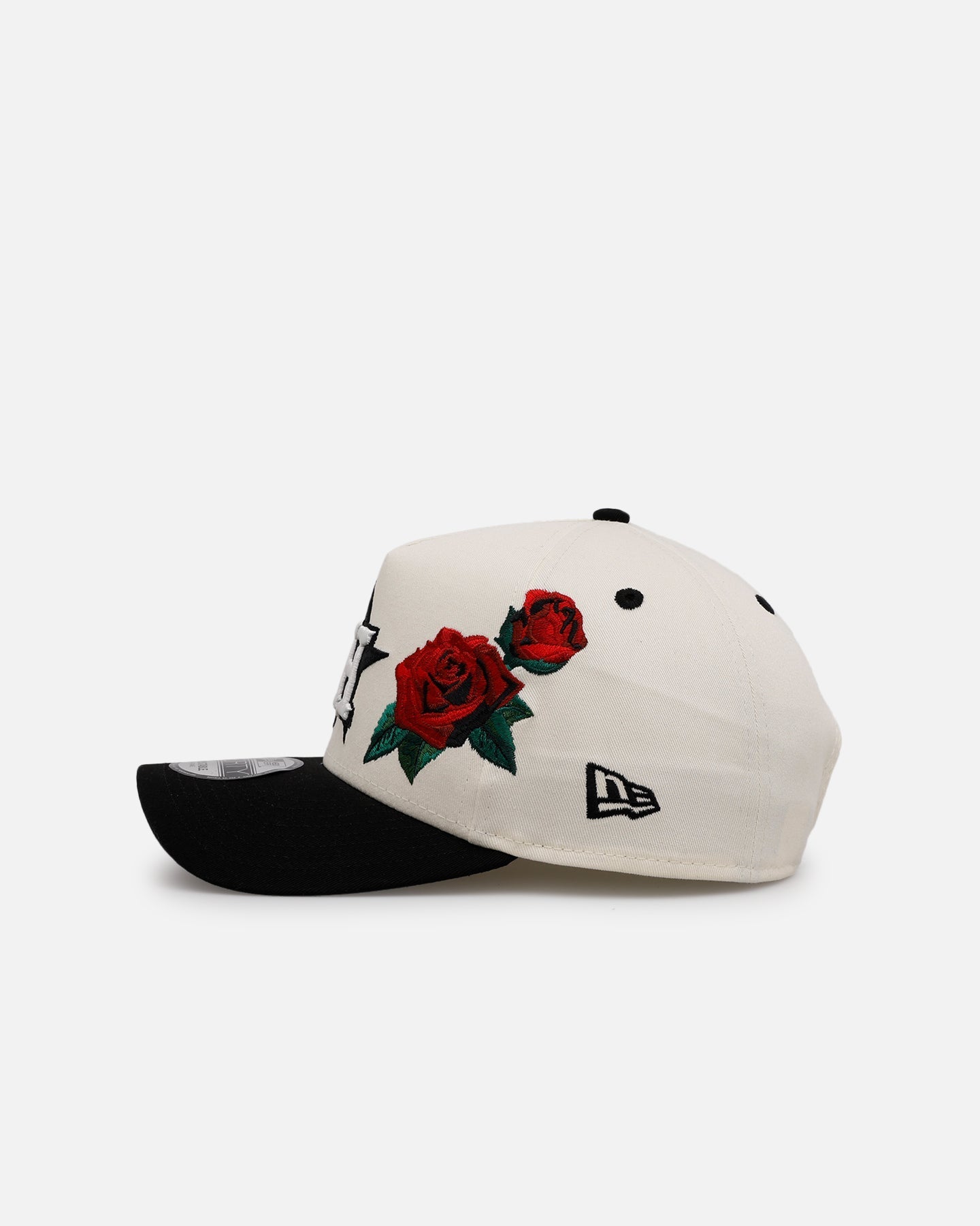 New Era Houston Astros 'Chrome Black Roses' 9FORTY A-Frame Snapback Chrome/Black