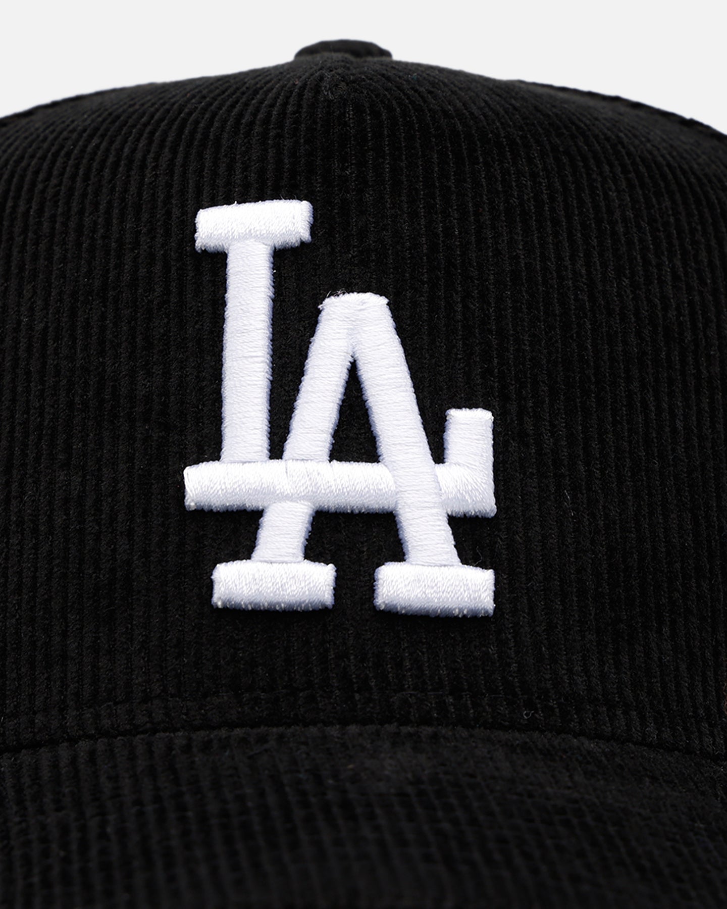 New Era Los Angeles Dodgers 'Black Cord' 9FORTY A-Frame Corduroy Snapback Black