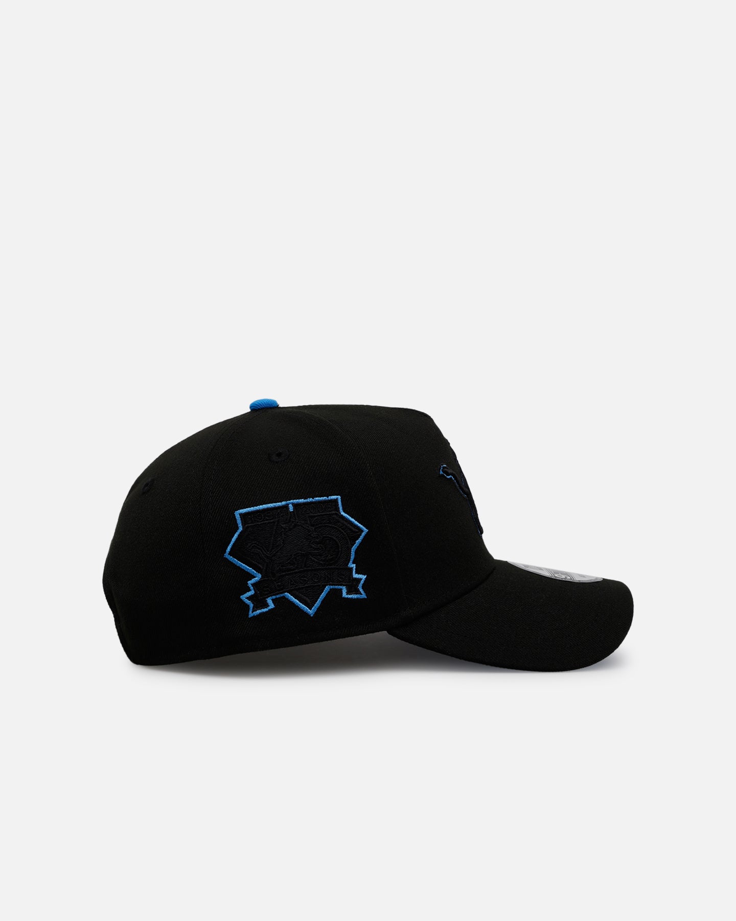 New Era Detroit Lions 'Outline' 9FORTY A-Frame Snapback Black