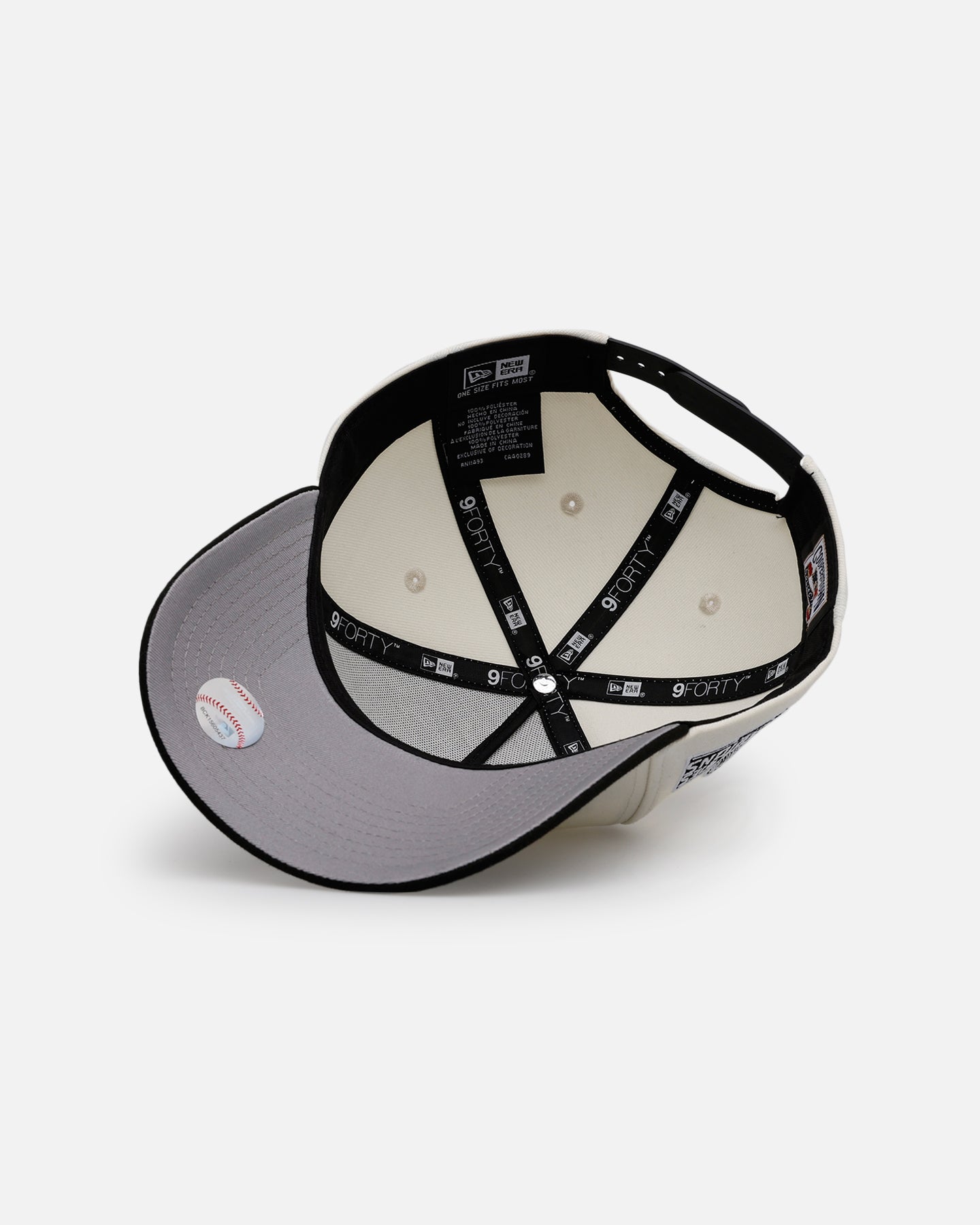 New Era Los Angeles Dodgers 'Chrome Black' 9FORTY A-Frame Snapback Chrome/Black