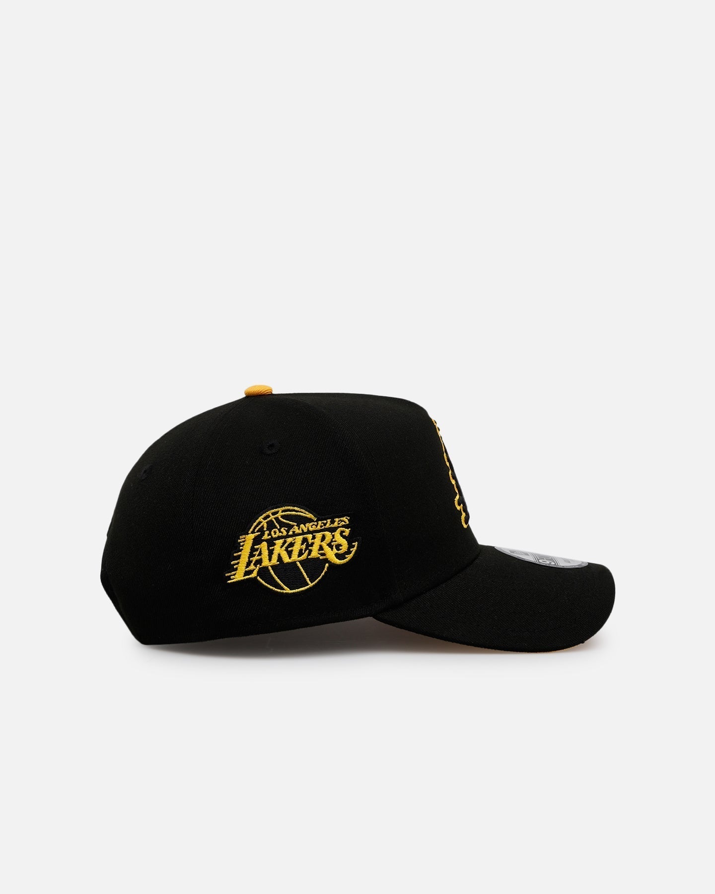 New Era Los Angeles Lakers 'Outline' 9FORTY A-Frame Snapback Black