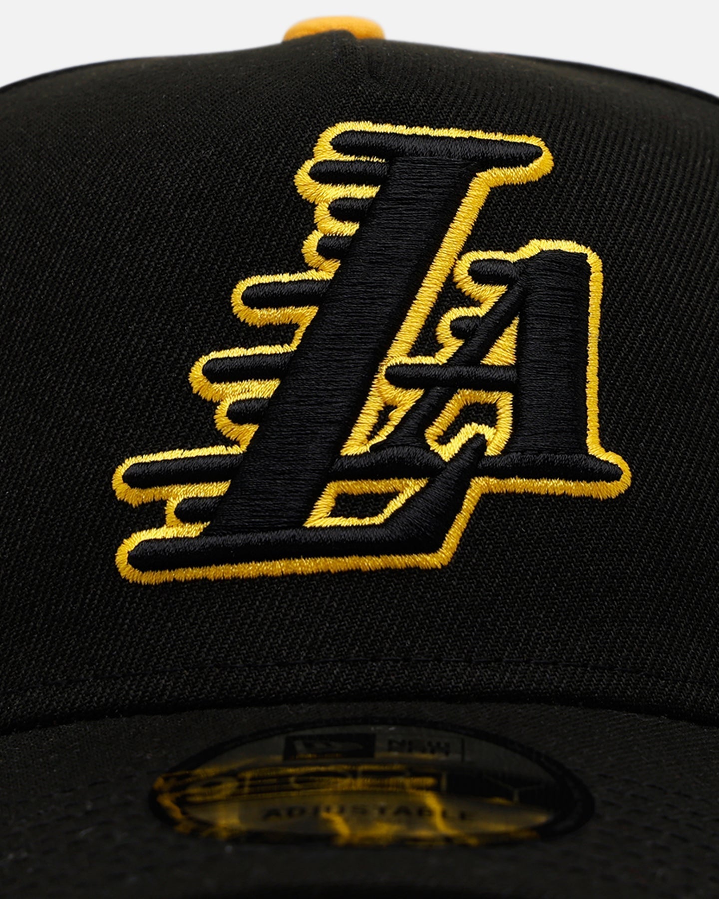 New Era Los Angeles Lakers 'Outline' 9FORTY A-Frame Snapback Black