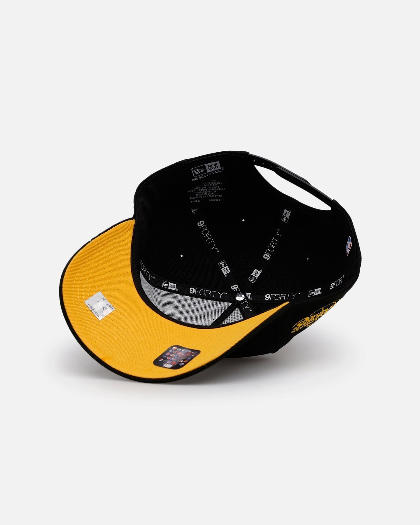 New Era Los Angeles Lakers 'Outline' 9FORTY A-Frame Snapback Black