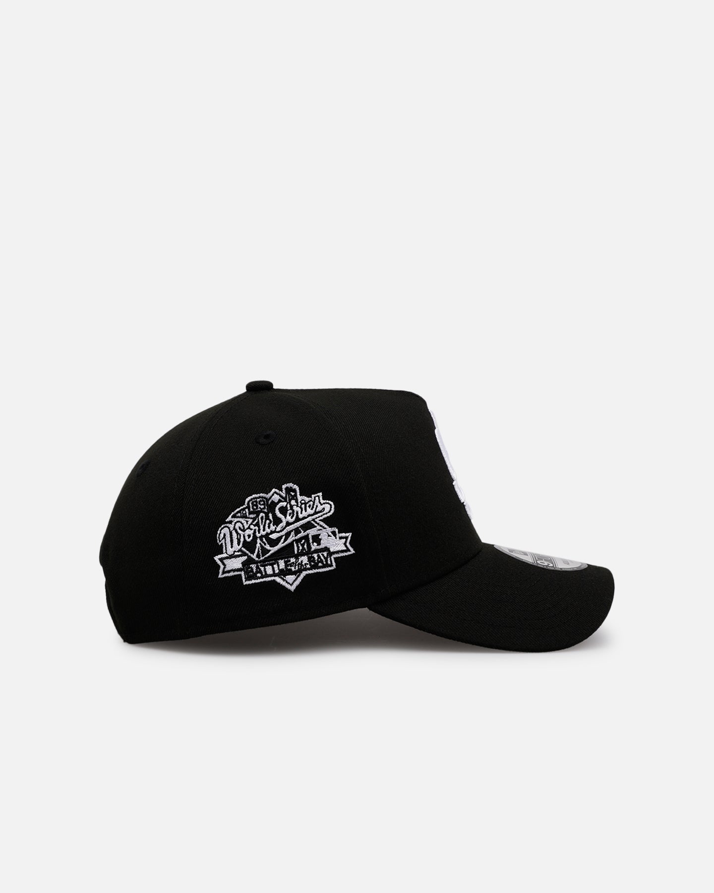 New Era San Francisco Giants 'Black White Upside Down Logo' 9FORTY A-Frame Snapback Black/White