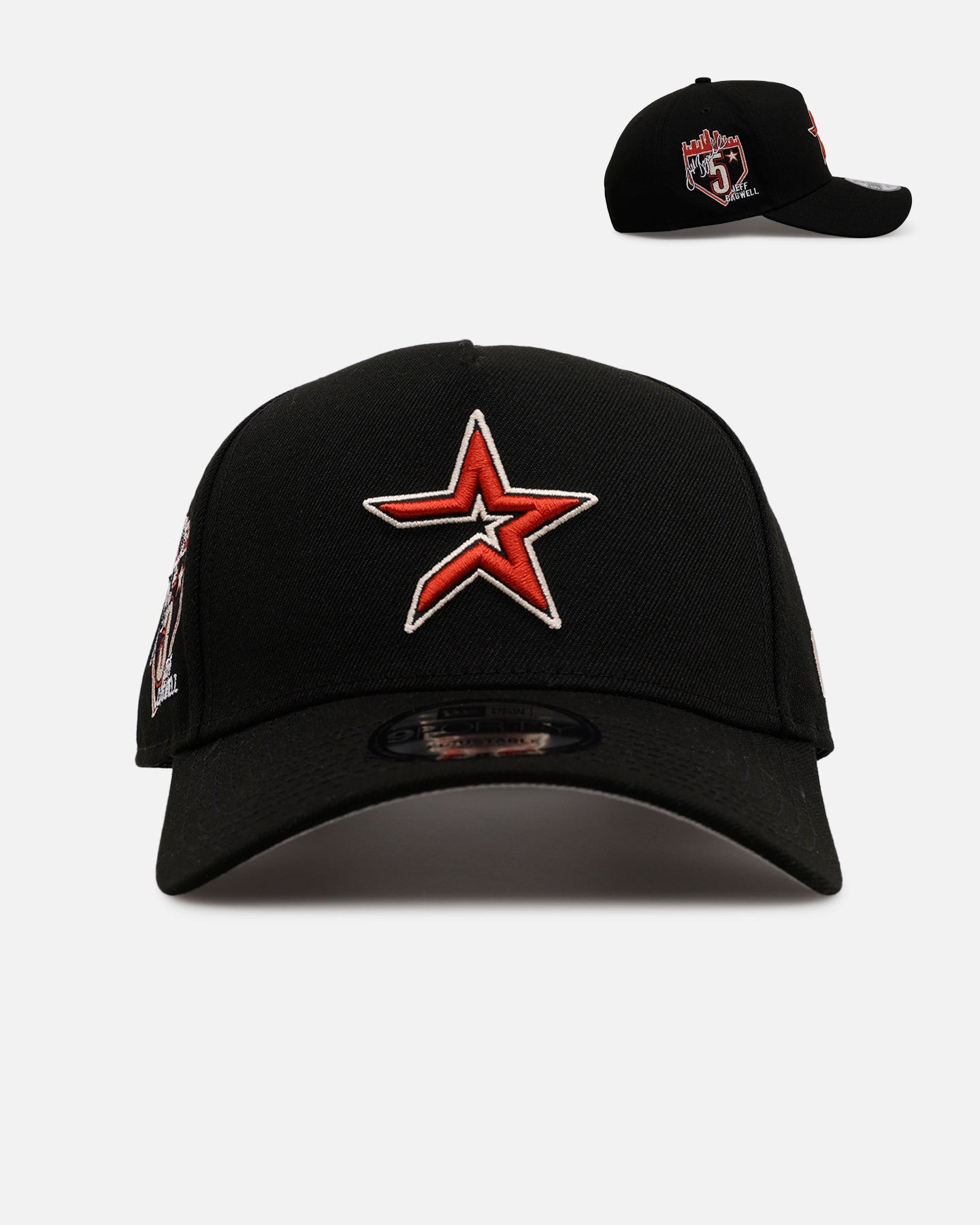 New Era Houston Astros 'MLB Legends' Jeff Bagwell 9FORTY A-Frame Snapback Official Team Color
