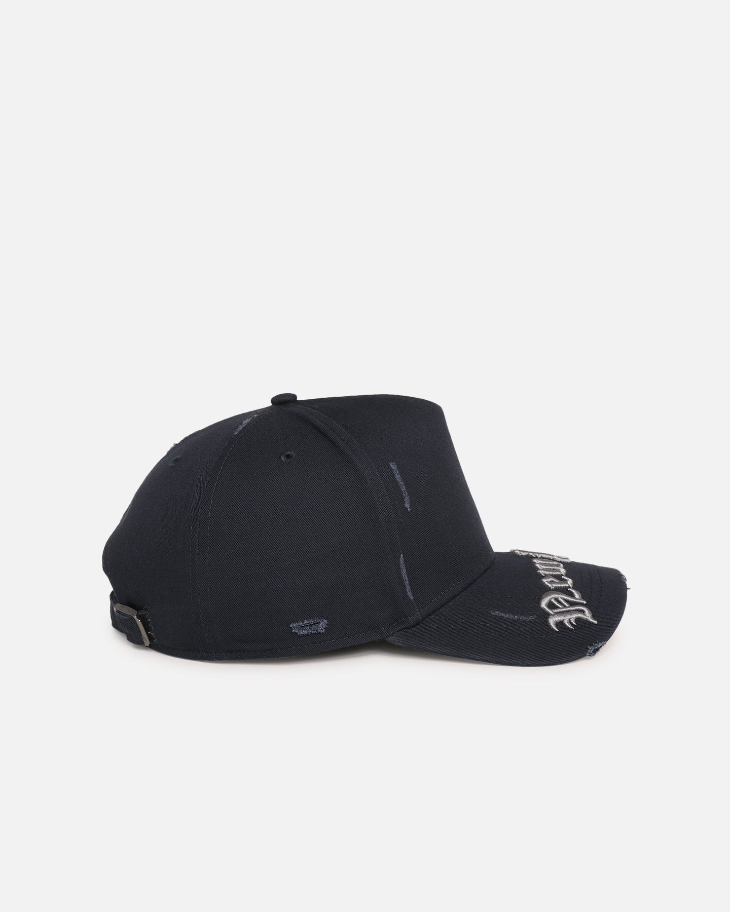 47 Brand New York Yankees 'Destruct Gothic Visor' 47 Offside Strapback Navy/Navy