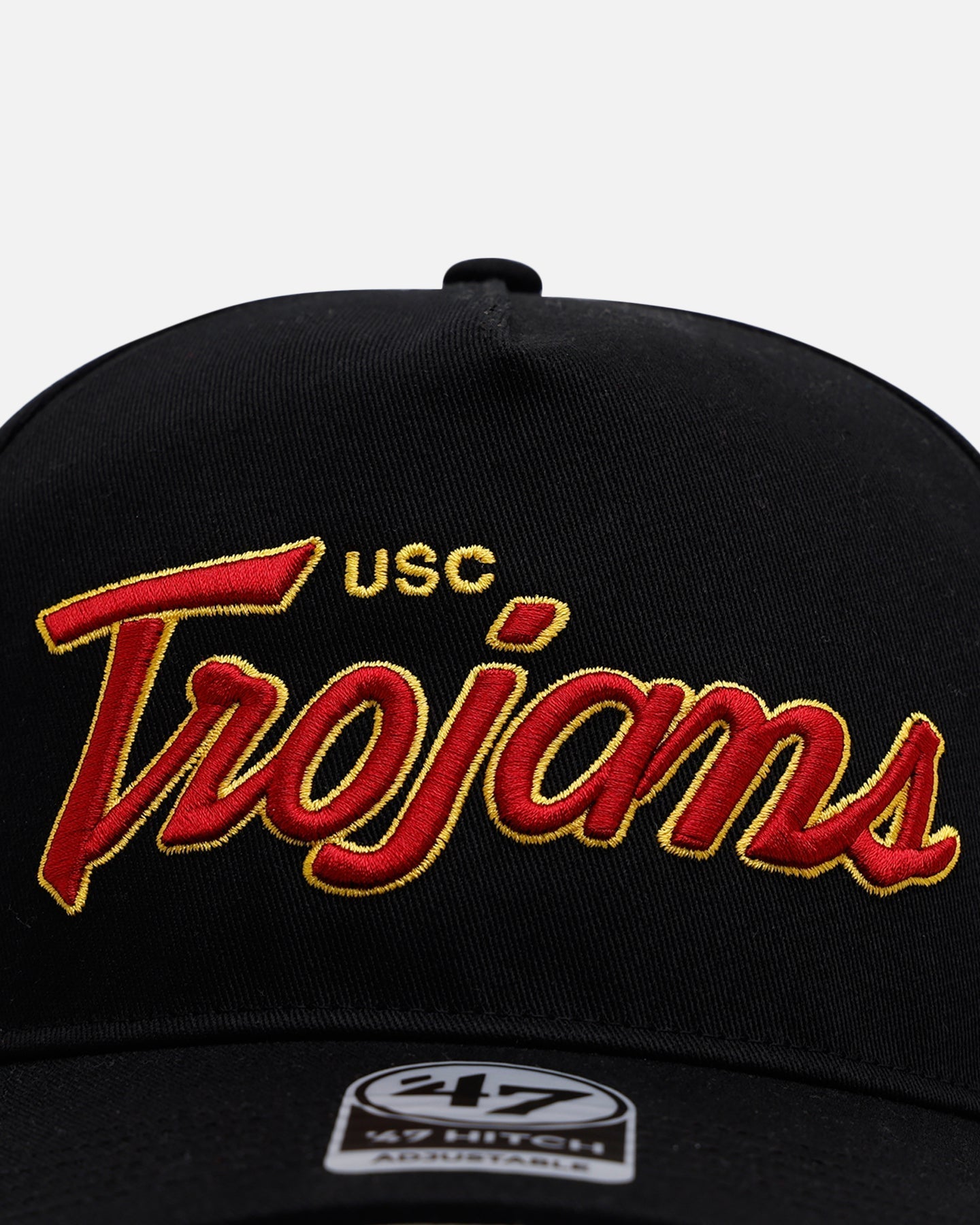 47 Brand USC Trojans 'Black Dome Script' 47 Hitch Snapback Black