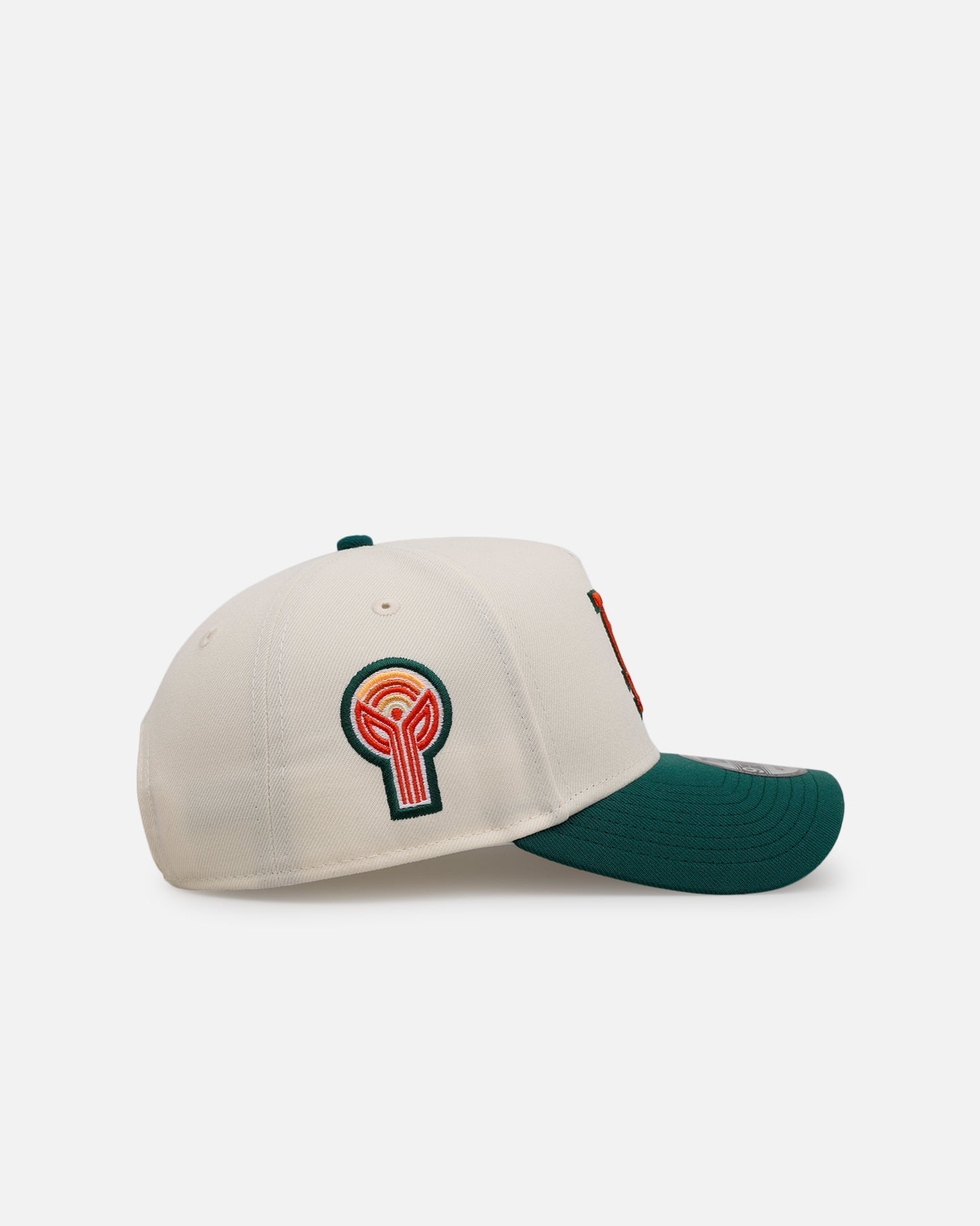 New Era Los Angeles Dodgers 'Citrus' 9FORTY A-Frame Snapback Chrome/Green/Orange