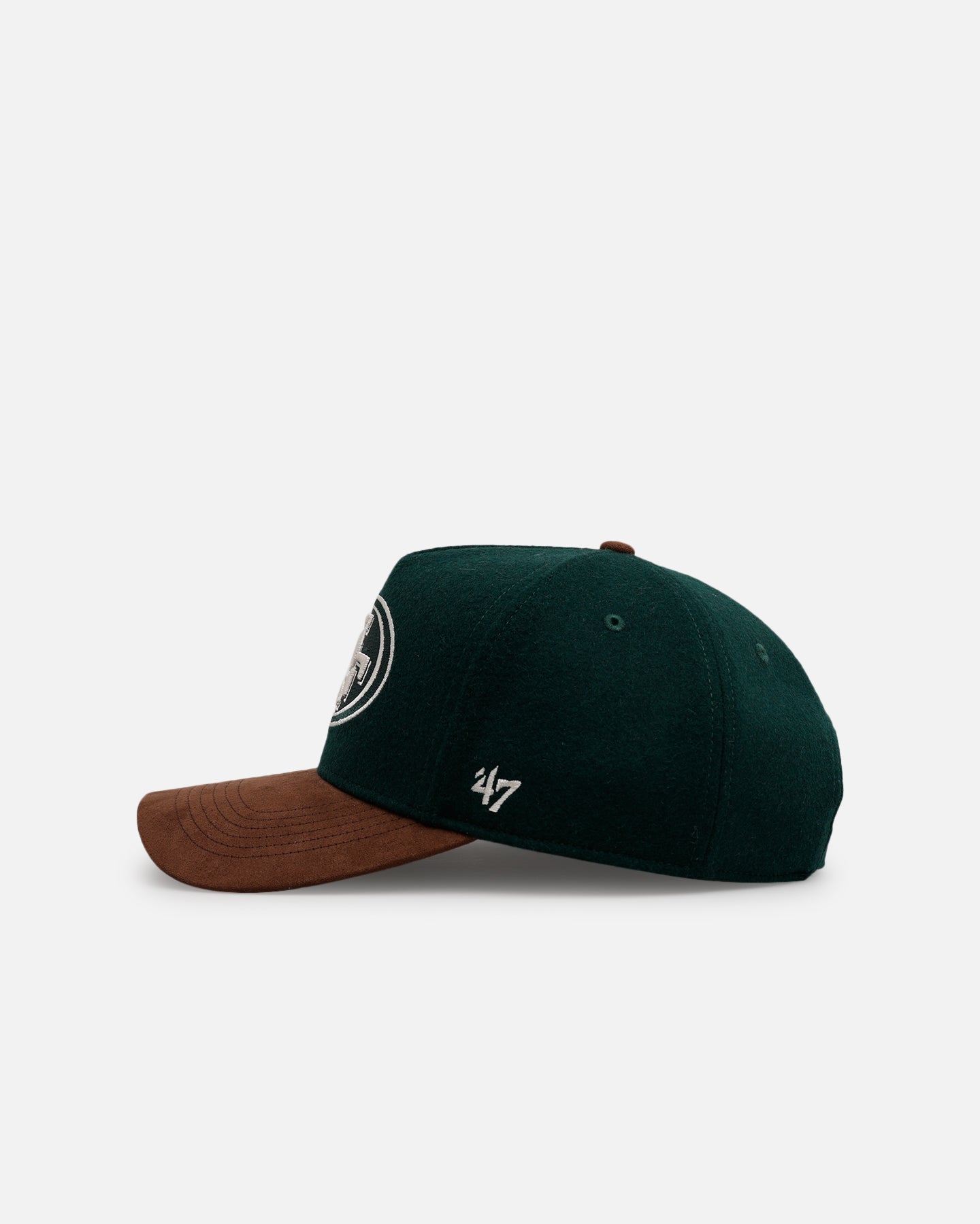 47 Brand San Francisco 49ers 'Fall Leaves' Clean Up Strapback Green/Brown