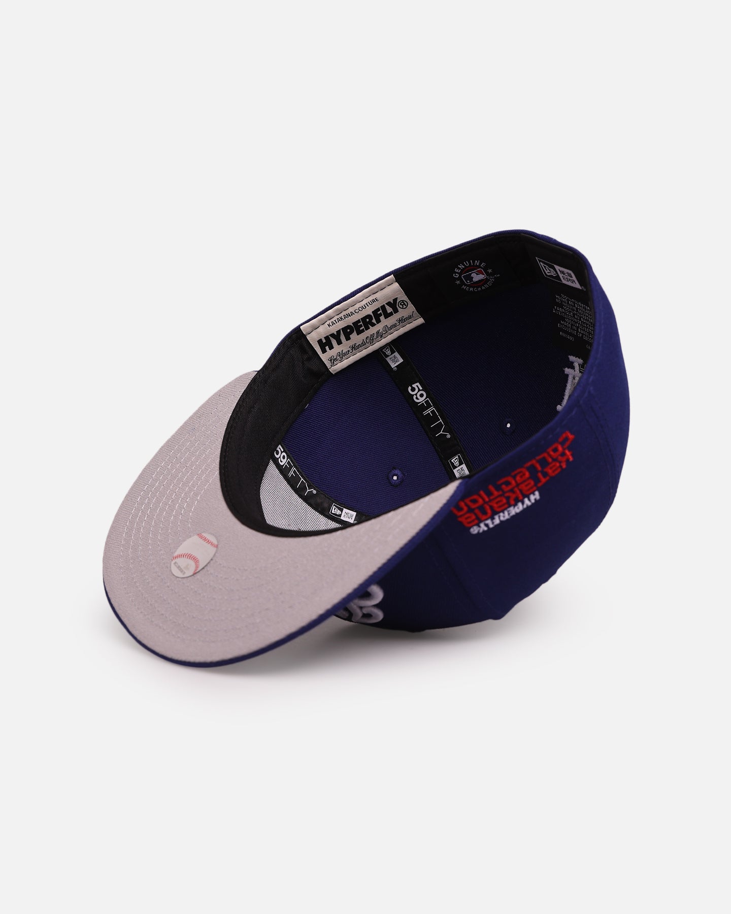 New Era Los Angeles Dodgers 'Hyperfly Katakana x MLB' 59FIFTY Fitted Official Team Colour