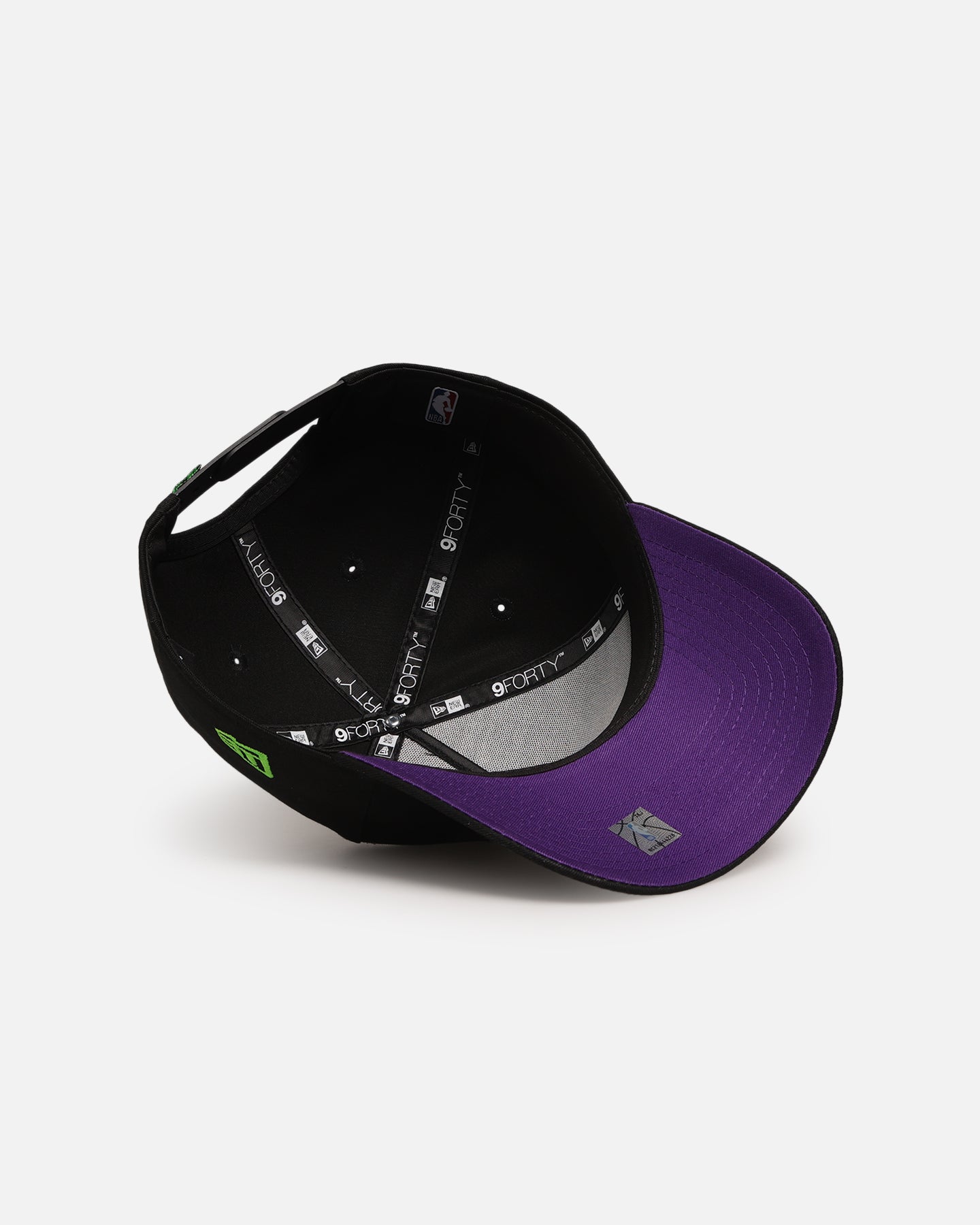 New Era Chicago Bulls 'Spooky Script' 9FORTY A-Frame Snapback Black/Green/Purple