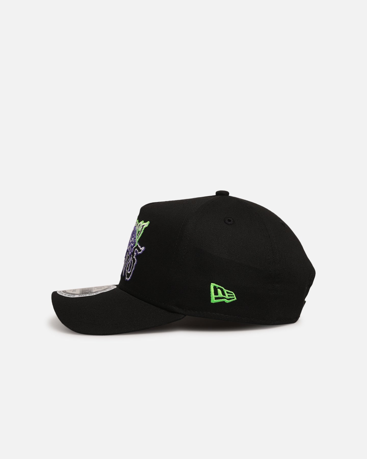 New Era Detroit Lions 'Spooky Script' 9FORTY A-Frame Snapback Black/Green/Purple