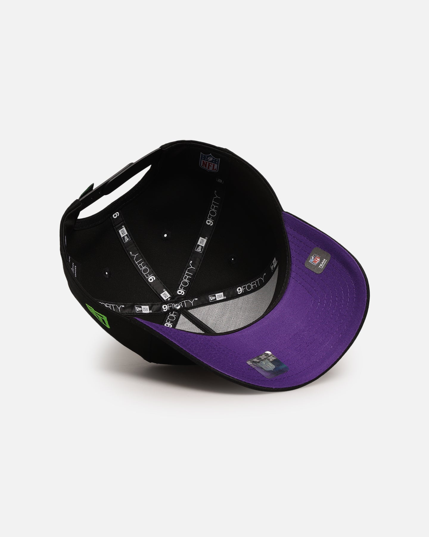 New Era Detroit Lions 'Spooky Script' 9FORTY A-Frame Snapback Black/Green/Purple