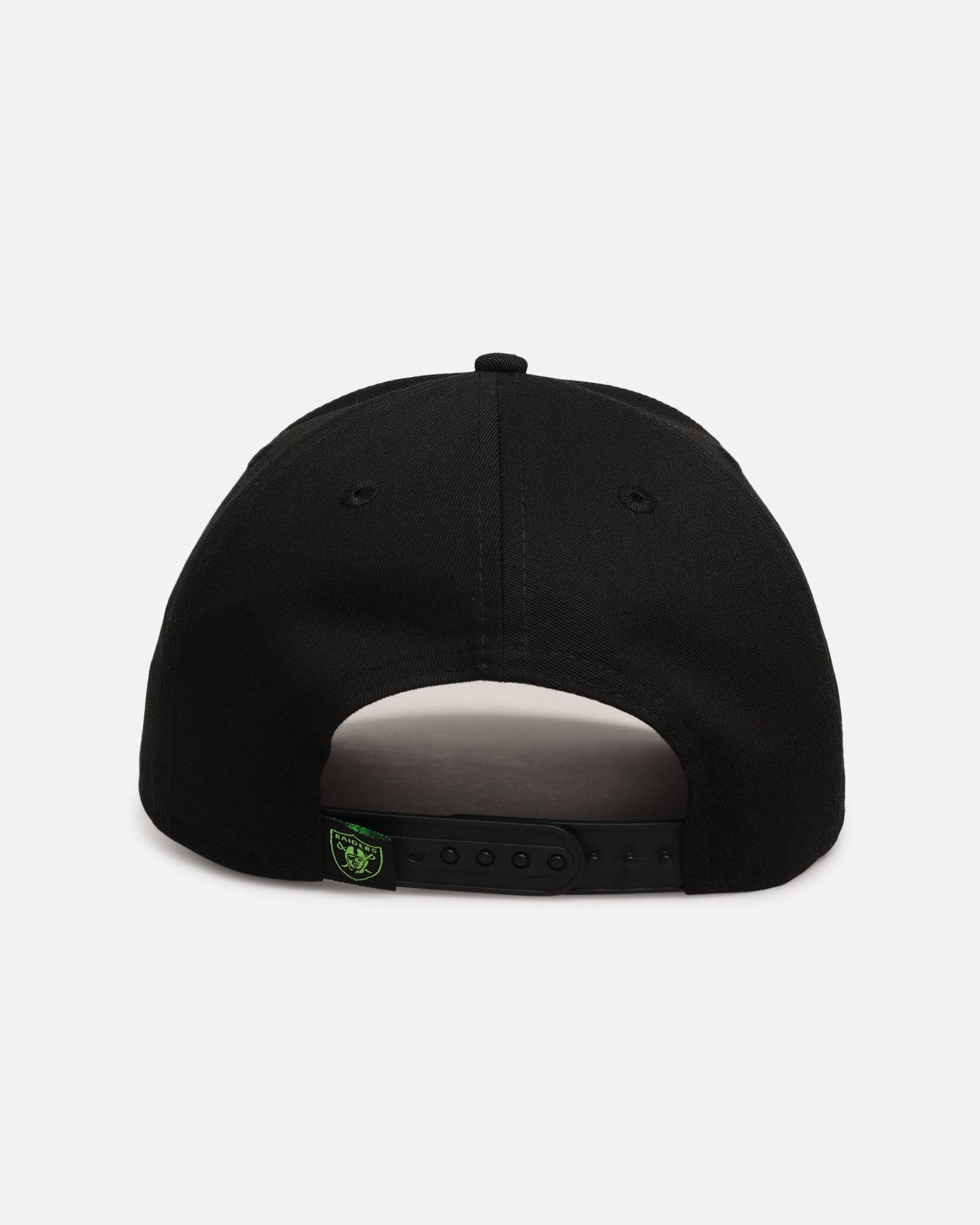 New Era Las Vegas Raiders 'Spooky Script' 9FORTY A-Frame Snapback Black/Green/Purple