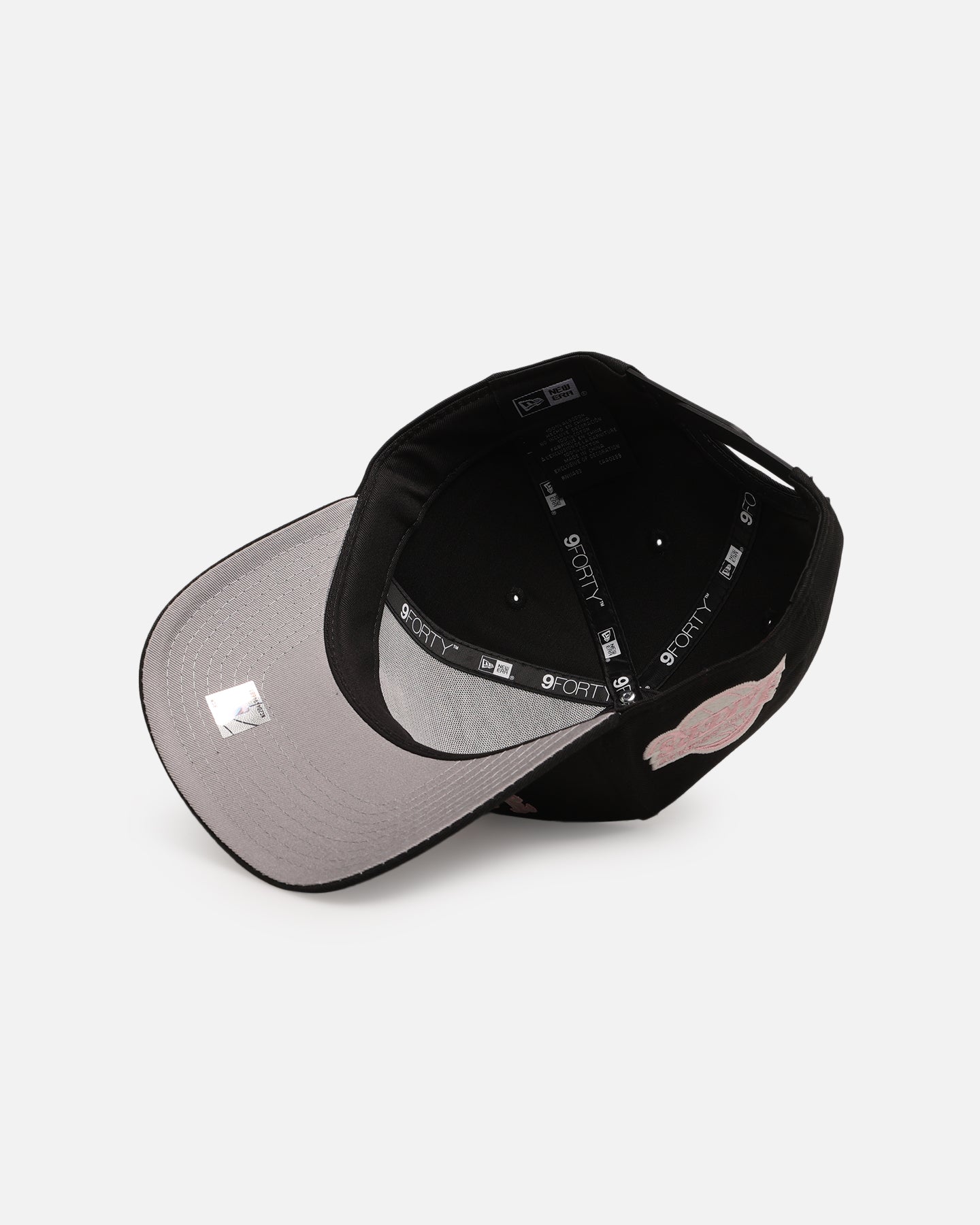 New Era Los Angeles Lakers 'Drip Glow Script' 9FORTY A-Frame Snapback Black/Pink