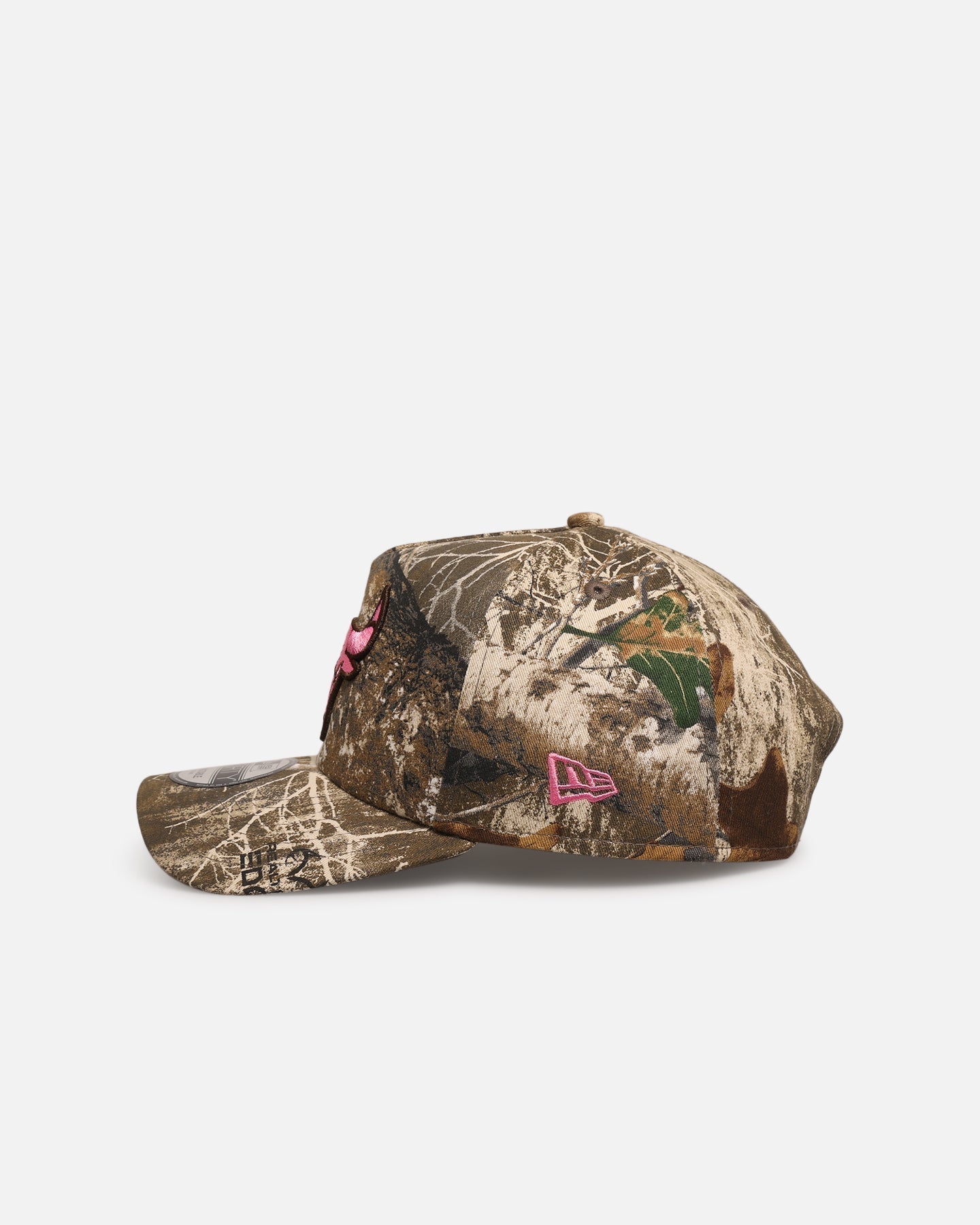 New Era Chicago Bulls 'Realtree Pink' 9FORTY A-Frame Snapback Real Tree/Pink