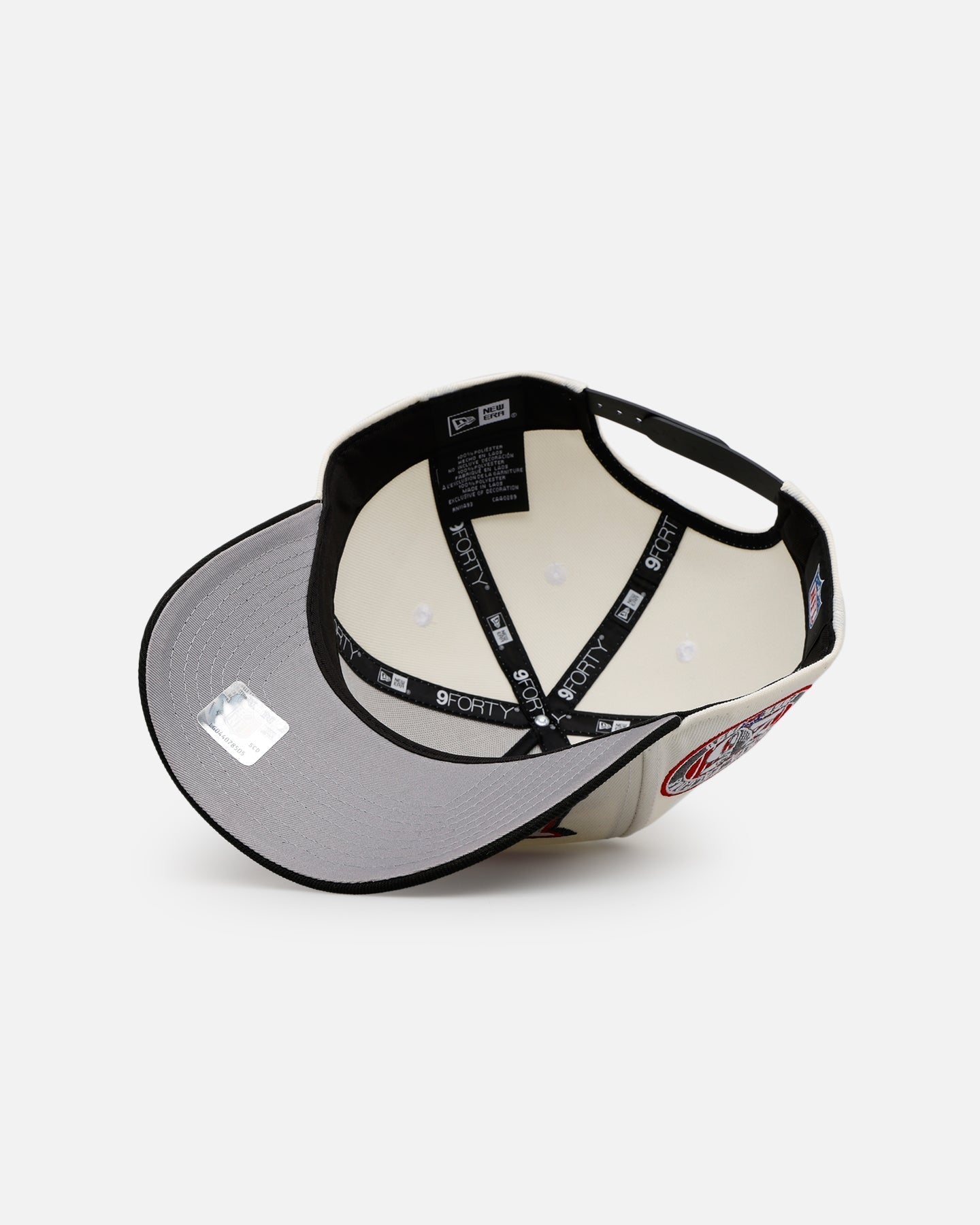 New Era Atlanta Falcons 'Chrome Metallic Wordmark' 9FORTY A-Frame Snapback Chrome