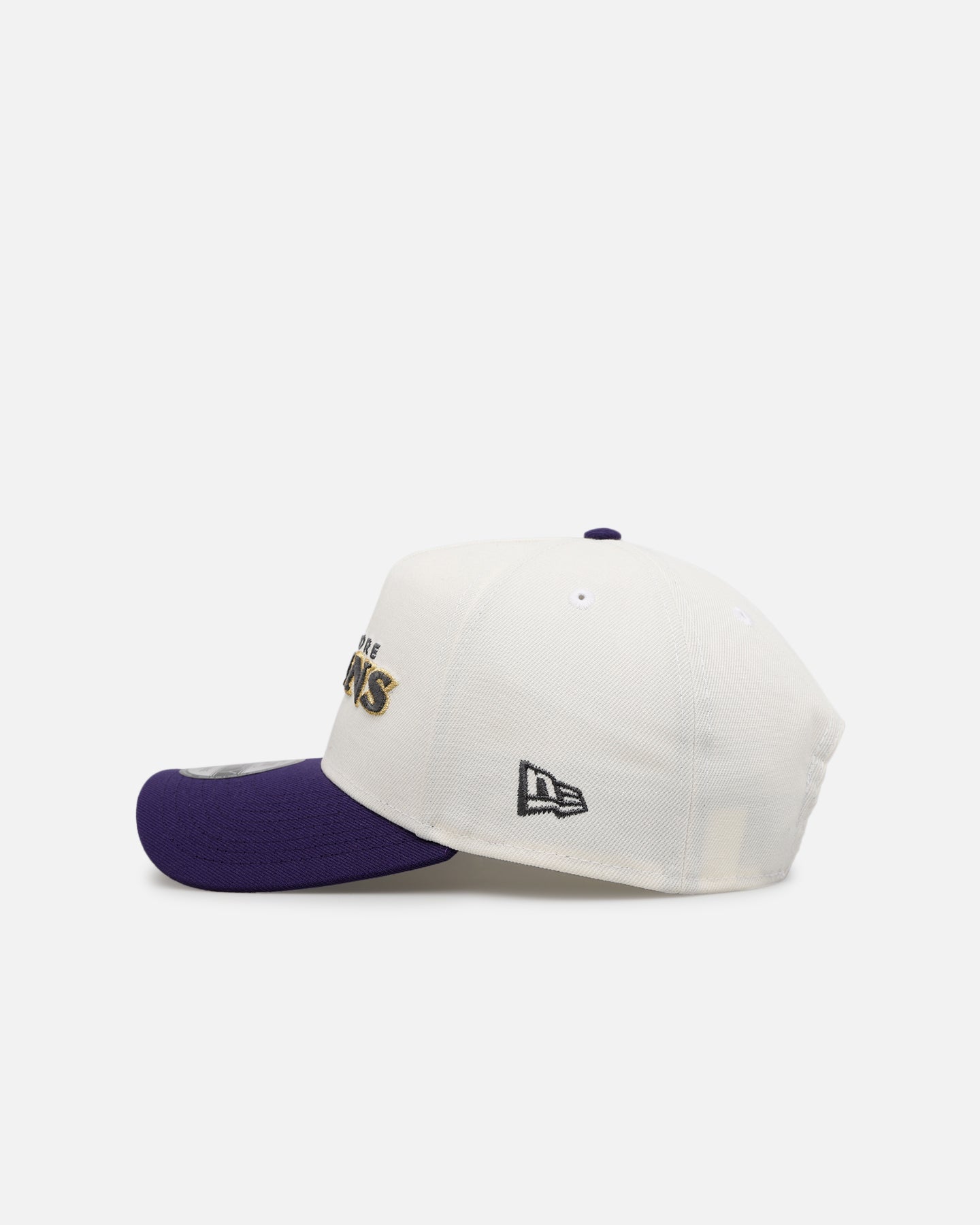 New Era Baltimore Ravens 'Chrome Metallic Wordmark' 9FORTY A-Frame Snapback Chrome
