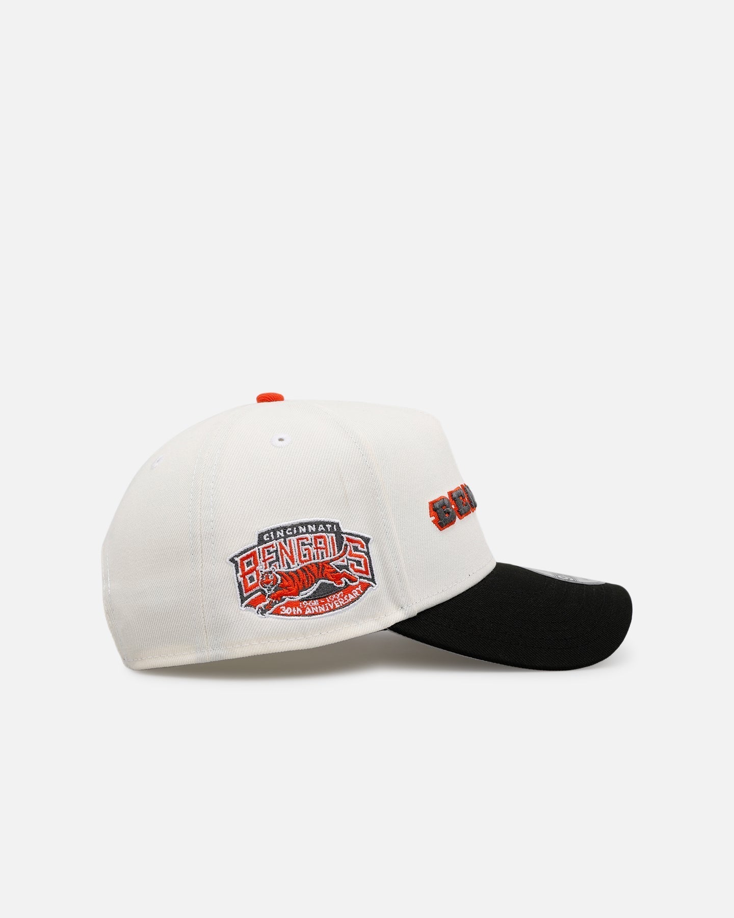 New Era Cincinnati Bengals 'Chrome Metallic Wordmark' 9FORTY A-Frame Snapback Chrome