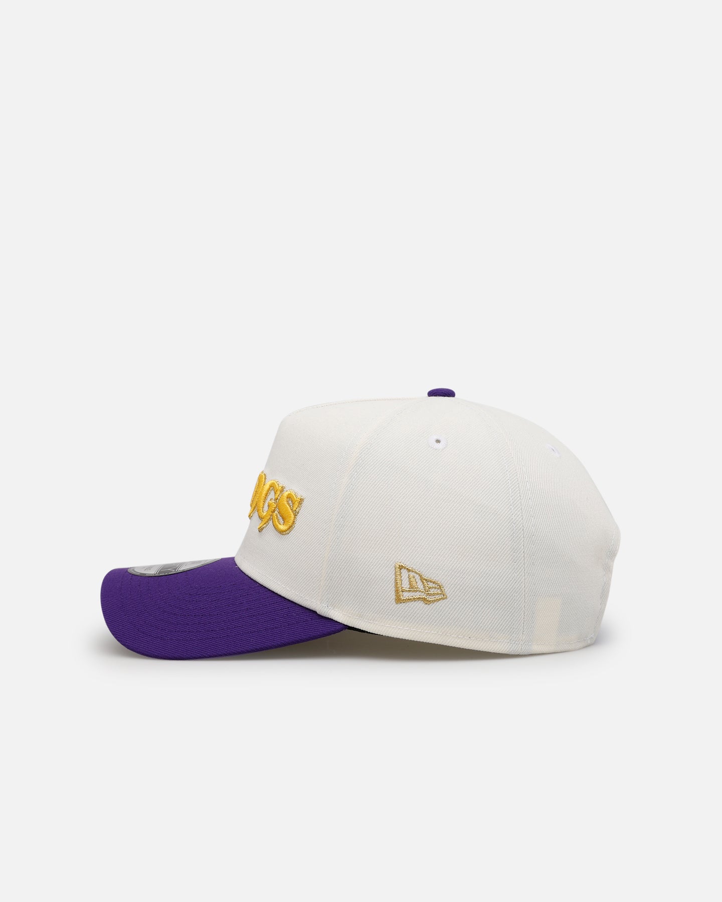 New Era Minnesota Vikings 'Chrome Metallic Wordmark' 9FORTY A-Frame Snapback Chrome