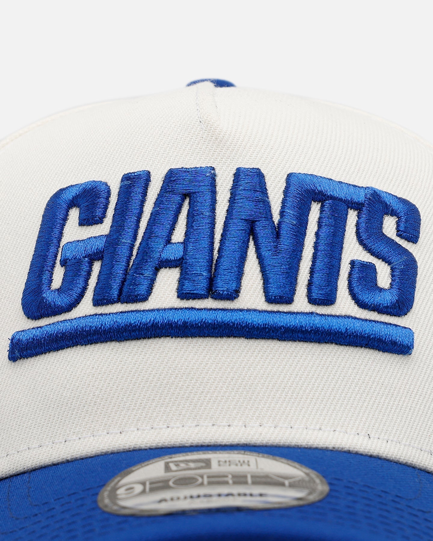 New Era New York Giants 'Chrome Metallic Wordmark' 9FORTY A-Frame Snapback Chrome