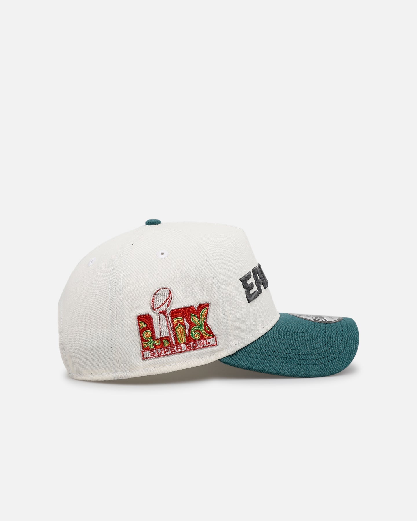 New Era Philadelphia Eagles 'Chrome Metallic Wordmark' 9FORTY A-Frame Snapback Chrome
