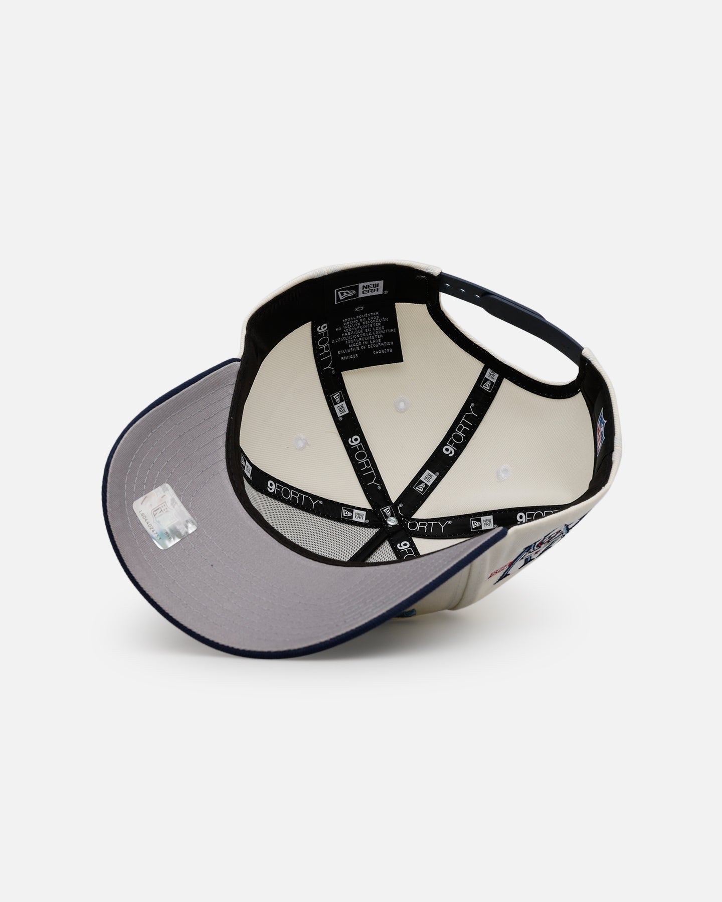 New Era Tennessee Titans 'Chrome Metallic Wordmark' 9FORTY A-Frame Snapback Chrome