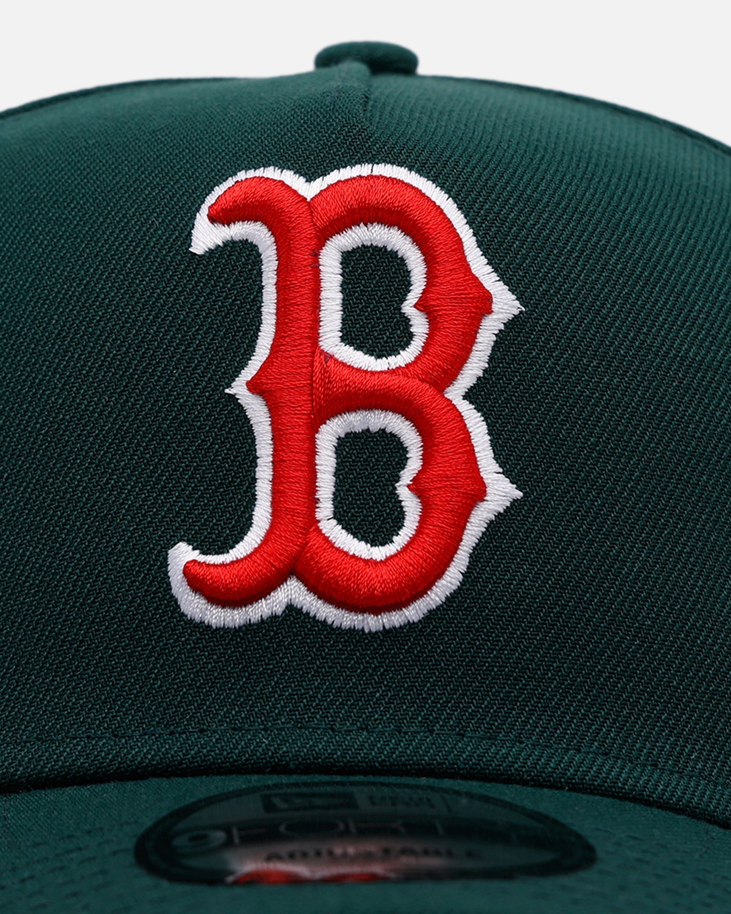 New Era Boston Red Sox 'Evergreen' 9FORTY A-Frame Snapback Dark Green