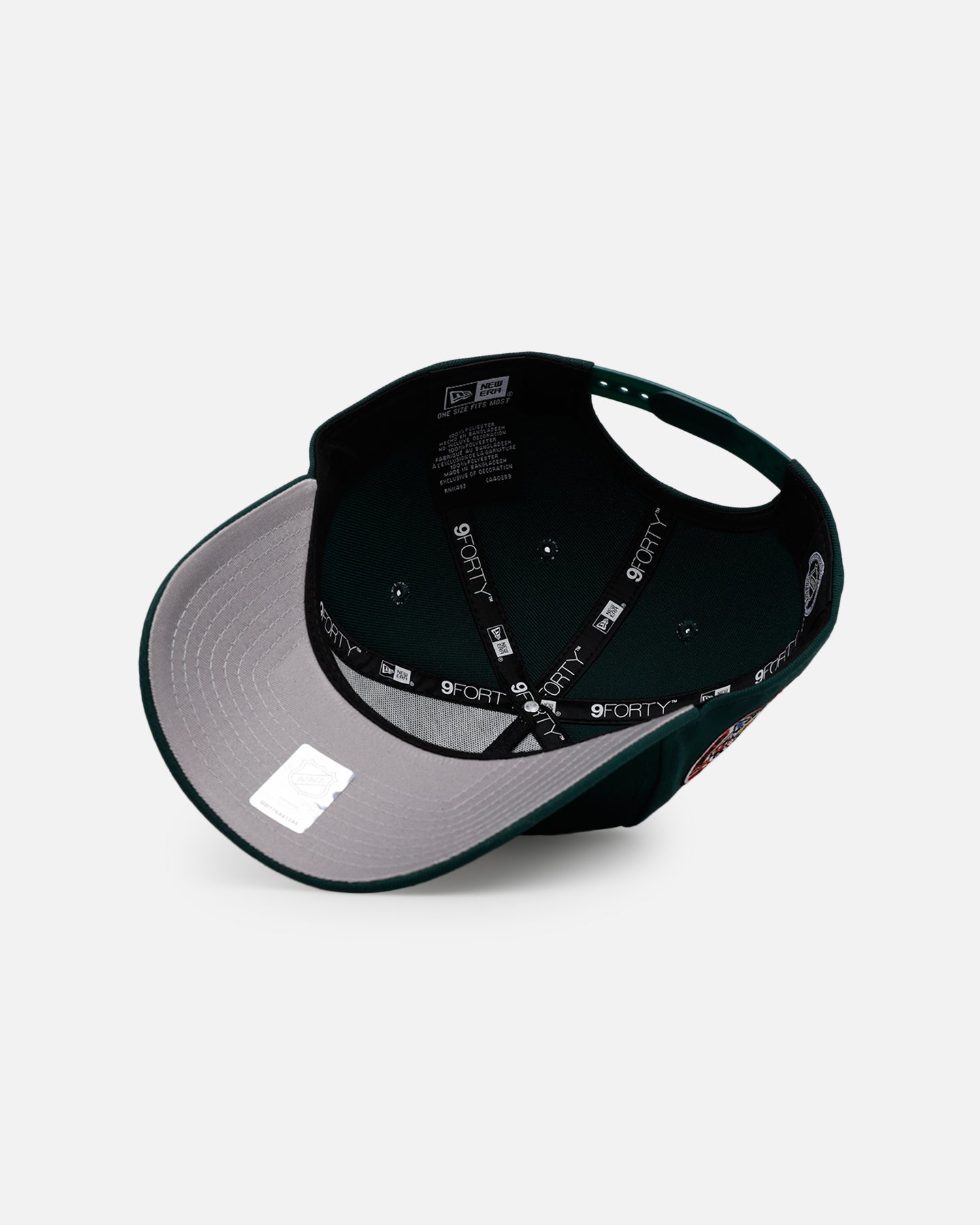 New Era Chicago Blackhawks 'Evergreen' 9FORTY A-Frame Snapback Dark Green