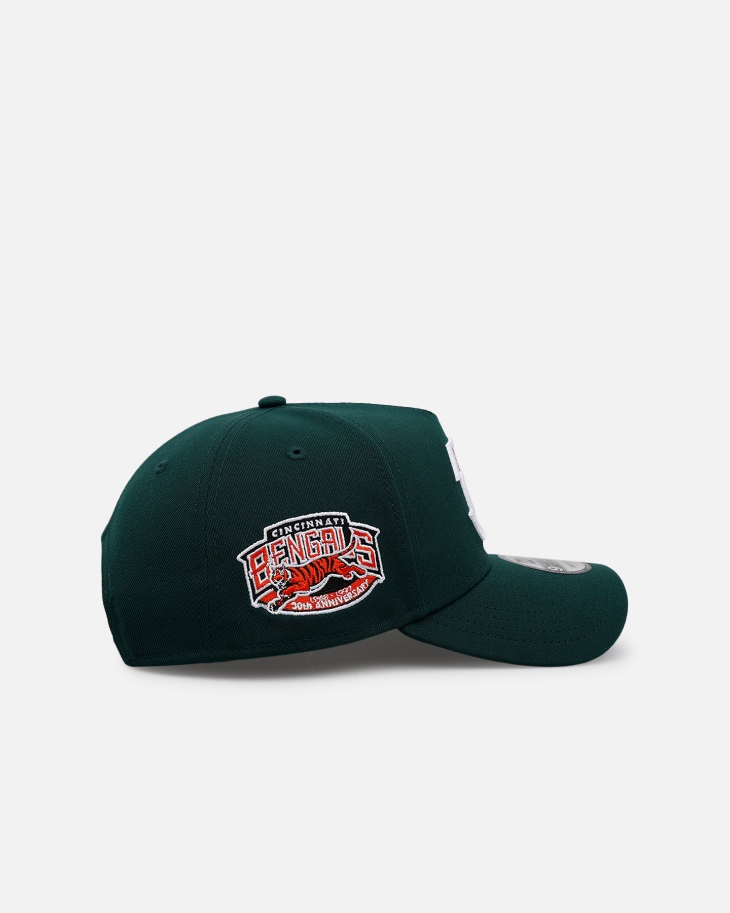 New Era Cincinnati Bengals 'Evergreen' 9FORTY A-Frame Snapback Dark Green