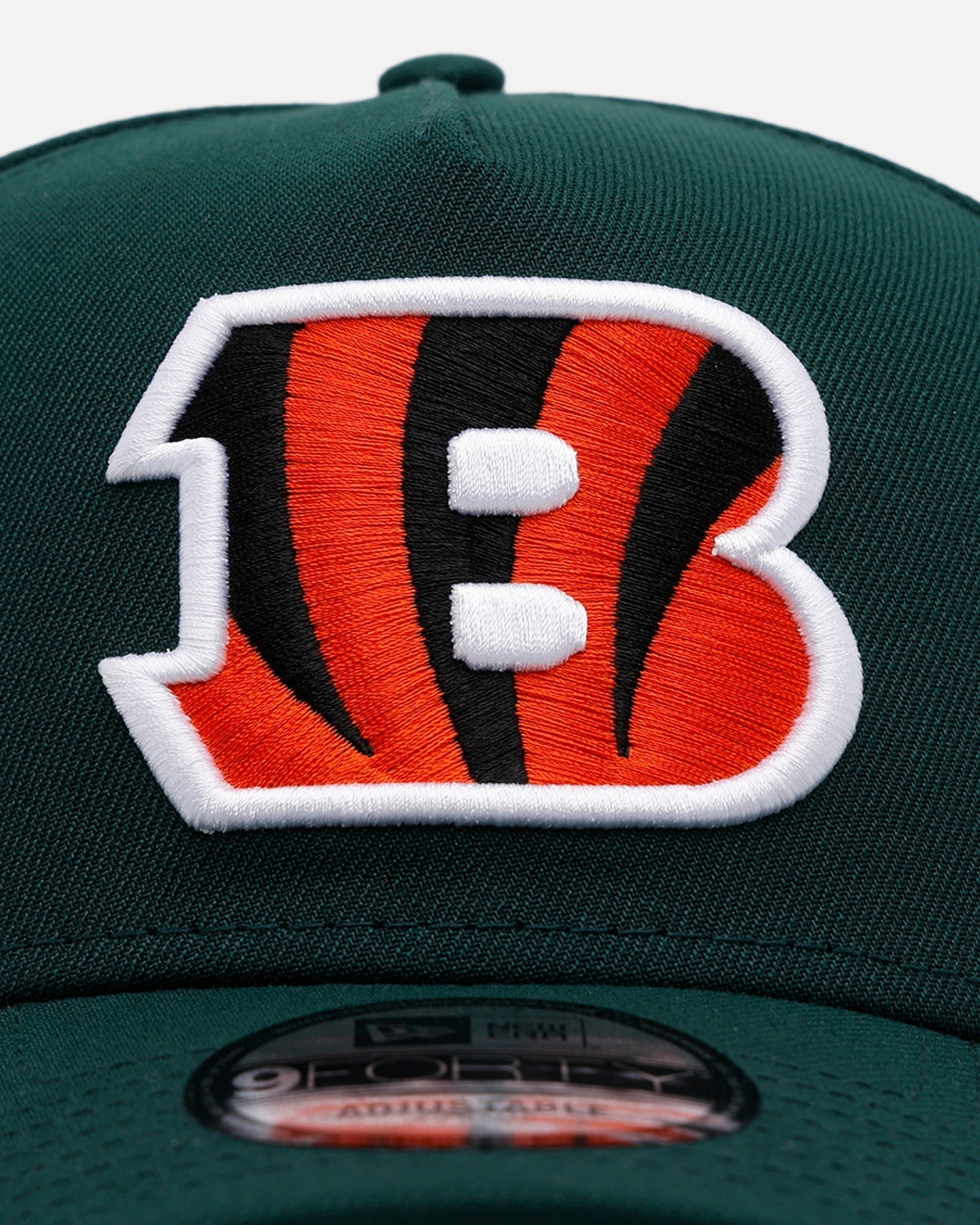 New Era Cincinnati Bengals 'Evergreen' 9FORTY A-Frame Snapback Dark Green