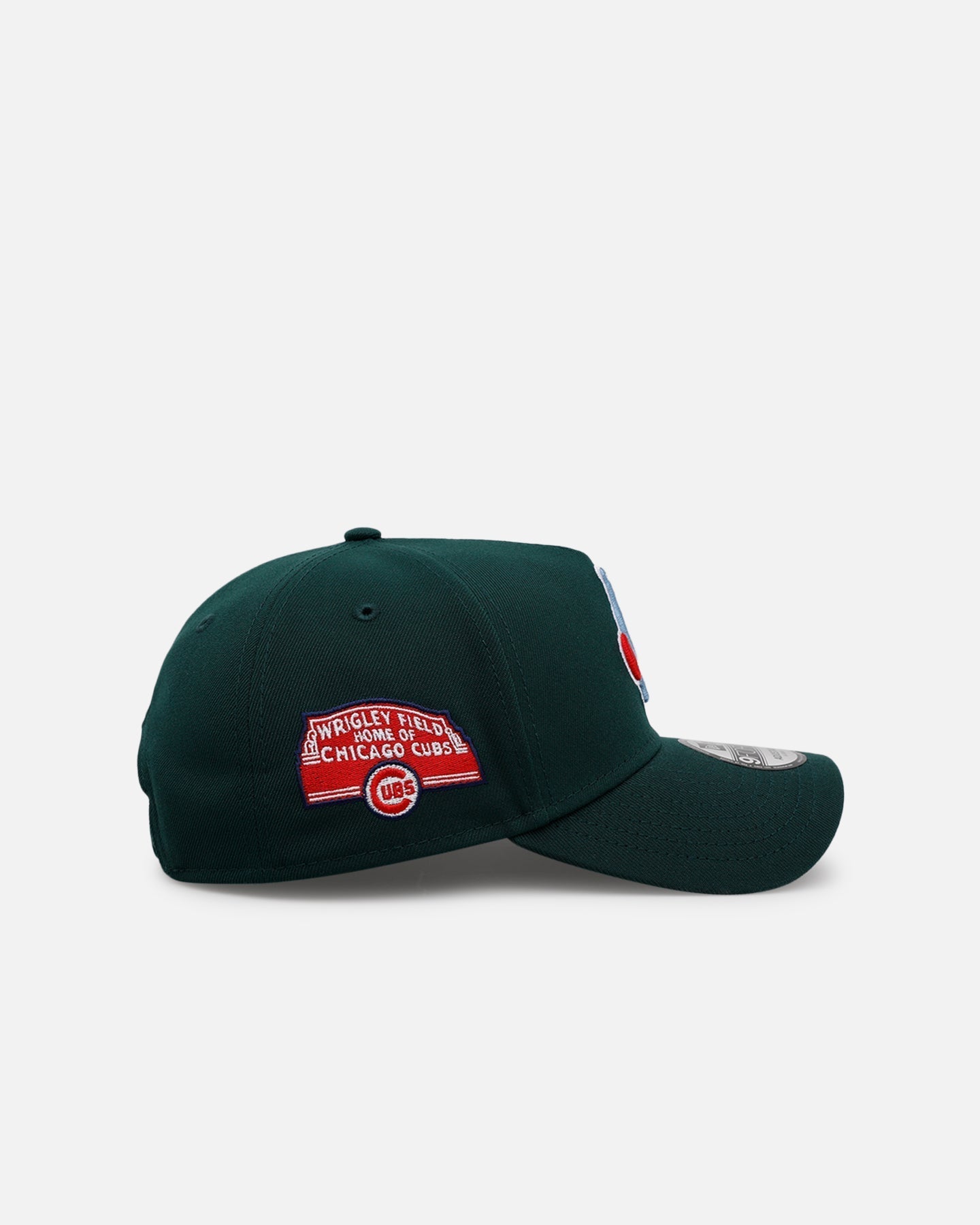 New Era Chicago Cubs 'Evergreen' 9FORTY A-Frame Snapback Dark Green