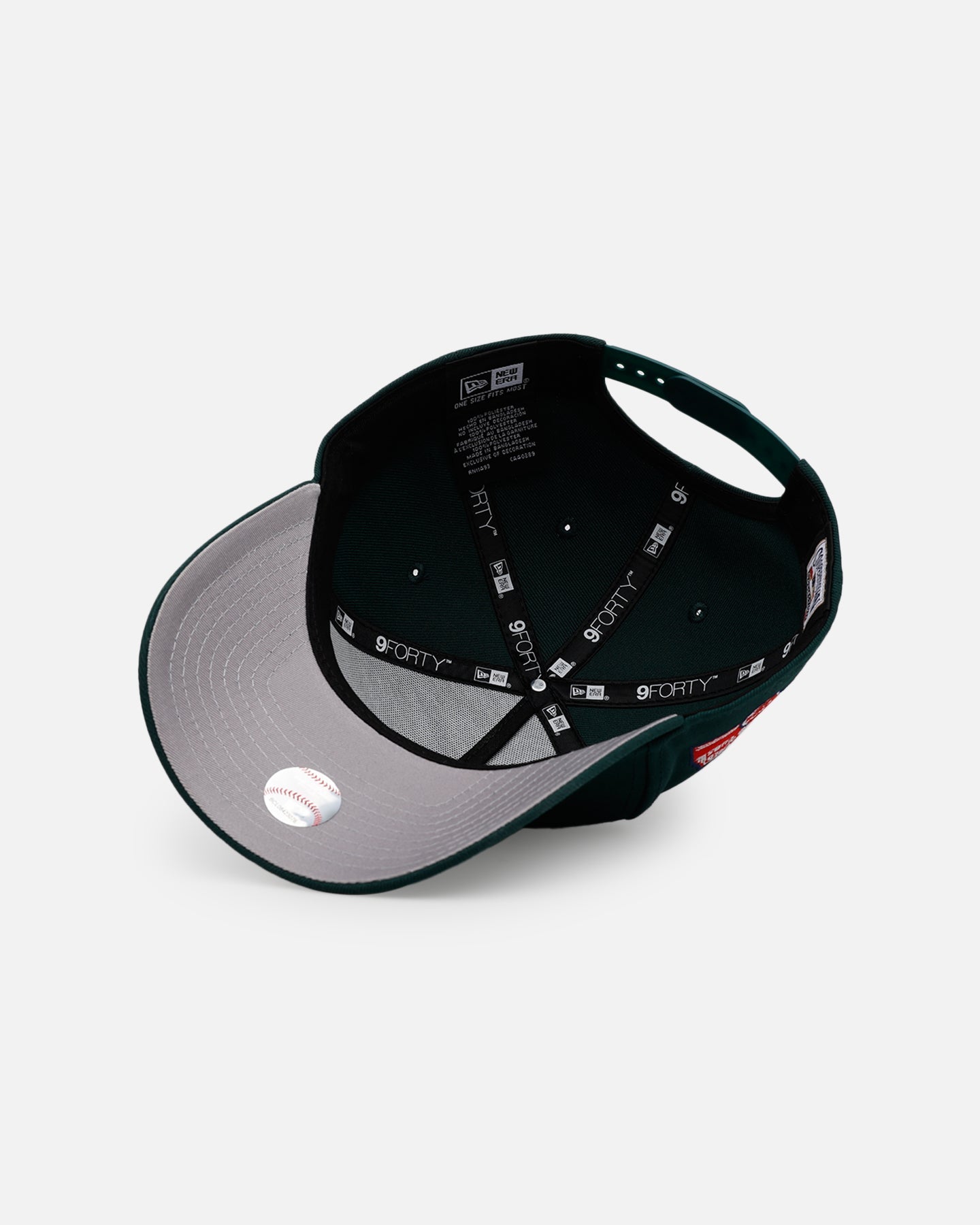 New Era Chicago Cubs 'Evergreen' 9FORTY A-Frame Snapback Dark Green
