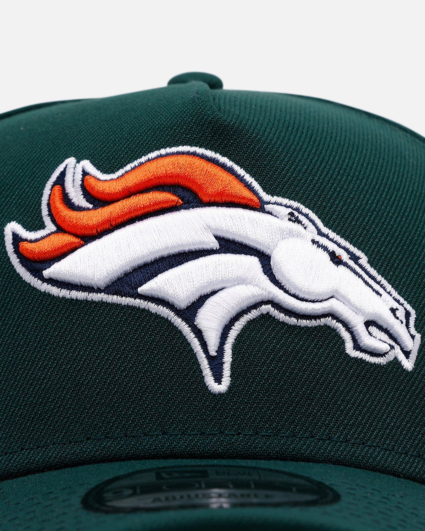 New Era Denver Broncos 'Evergreen' 9FORTY A-Frame Snapback Dark Green