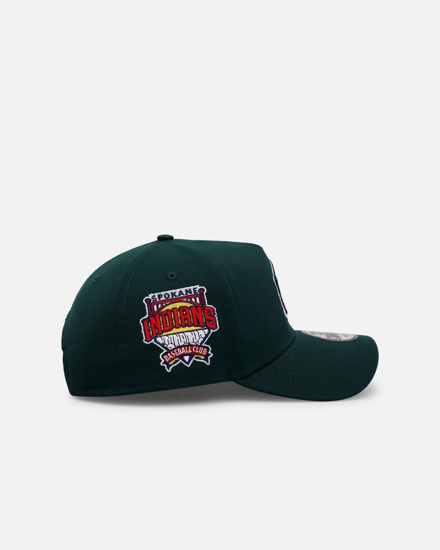 New Era Spokane Indians 'Evergreen' 9FORTY A-Frame Snapback Dark Green