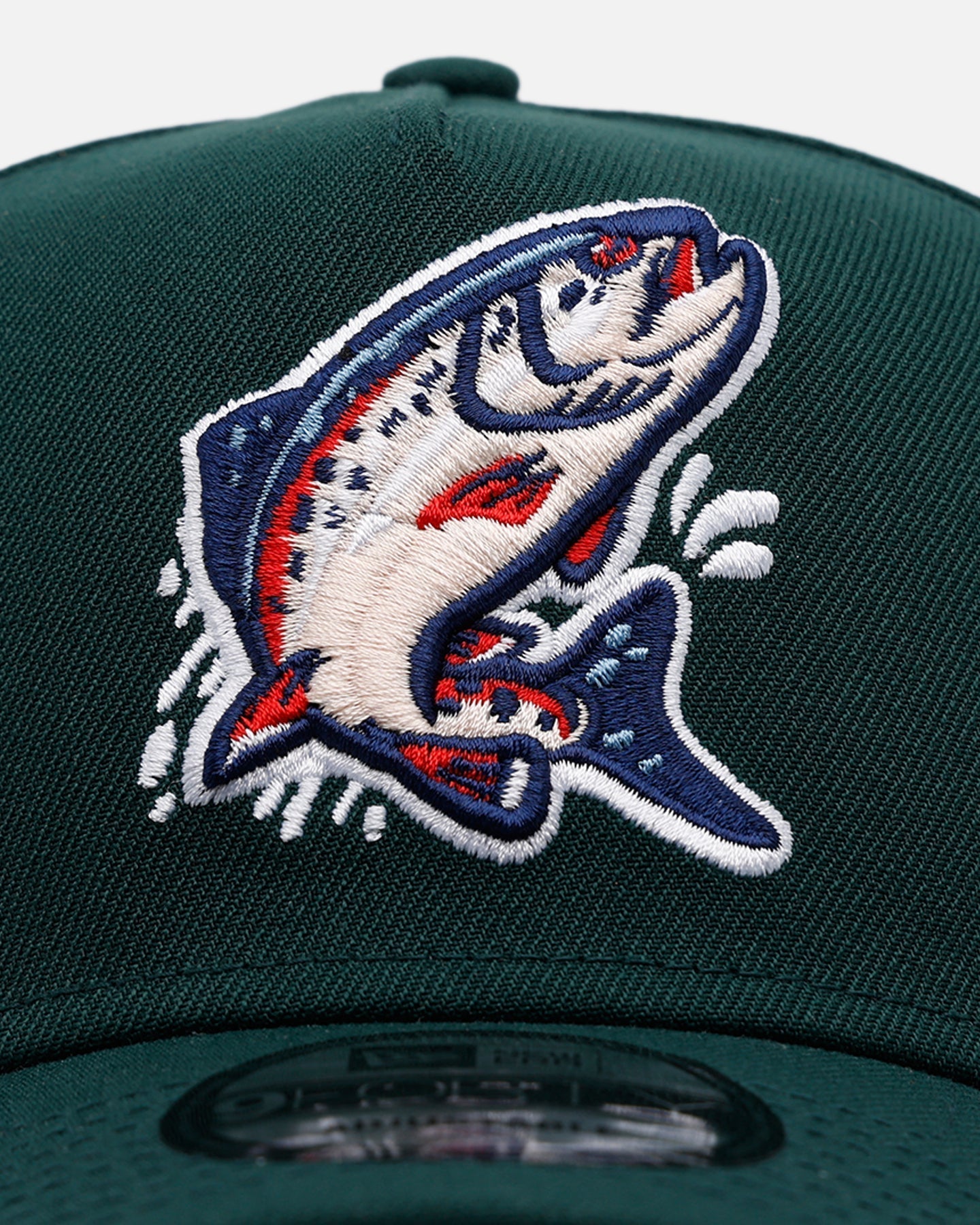 New Era Spokane Indians 'Evergreen' 9FORTY A-Frame Snapback Dark Green