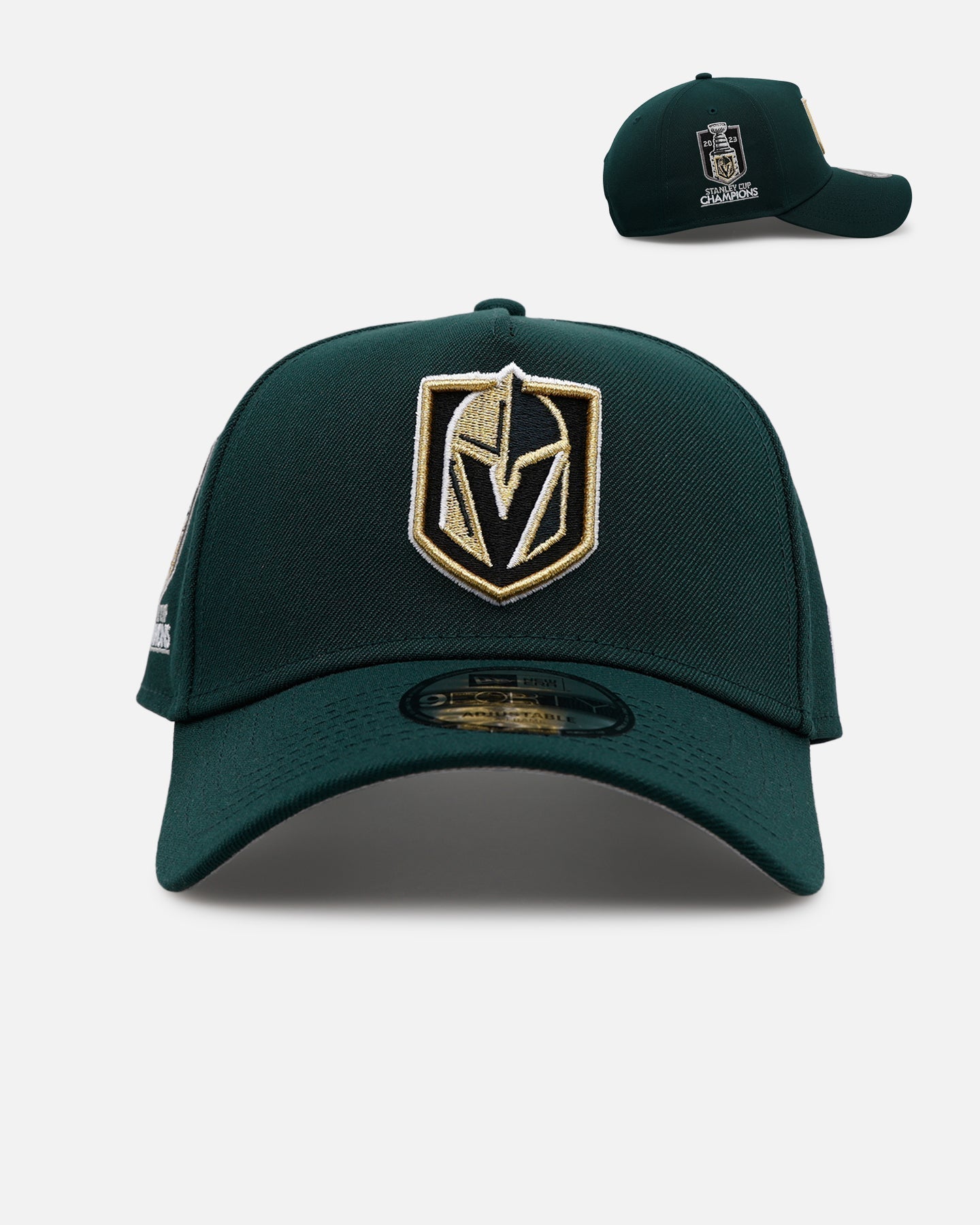 New Era Vegas Golden Knights 'Evergreen' 9FORTY A-Frame Snapback Dark Green