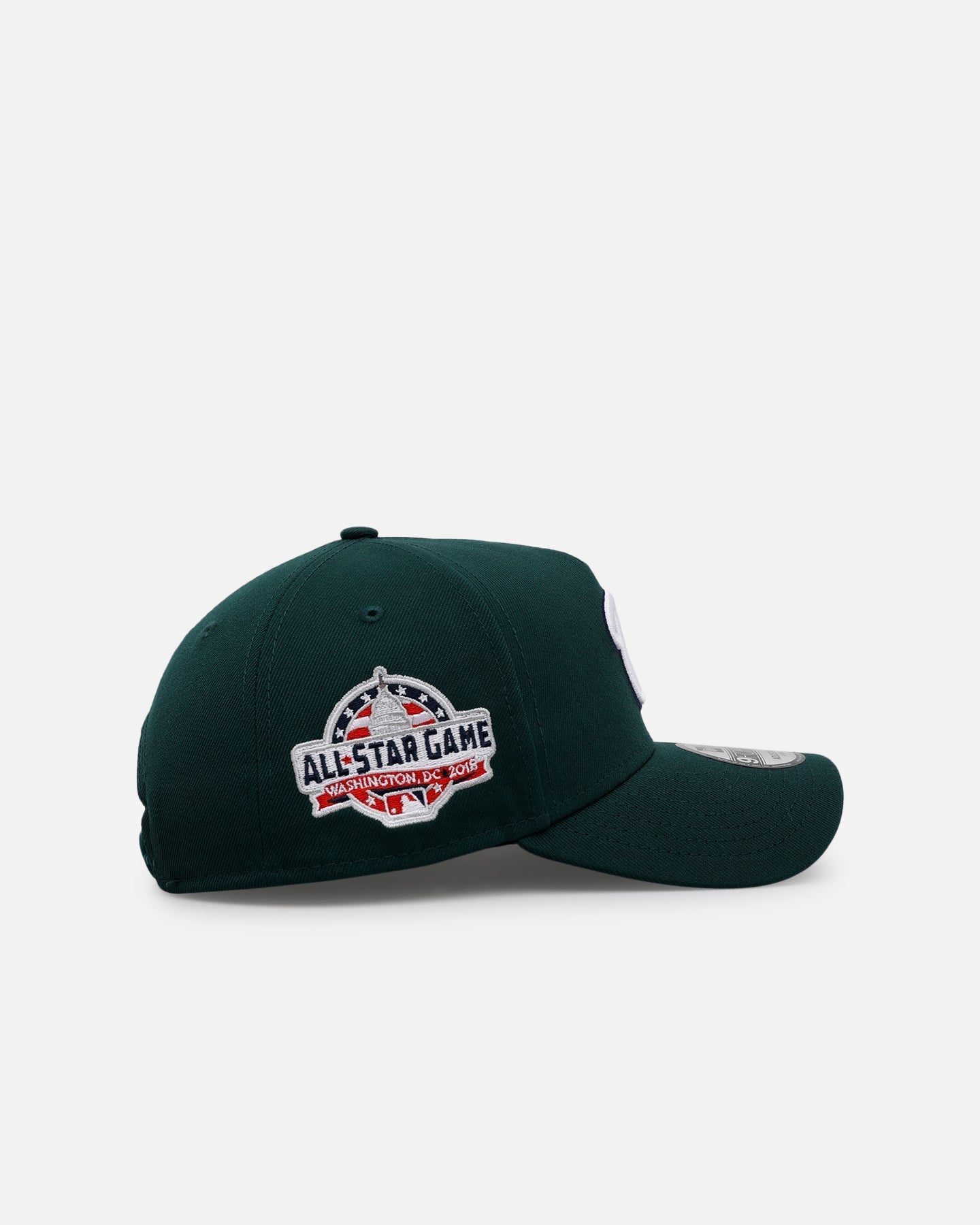 New Era Washington Nationals 'Evergreen' 9FORTY A-Frame Snapback Dark Green