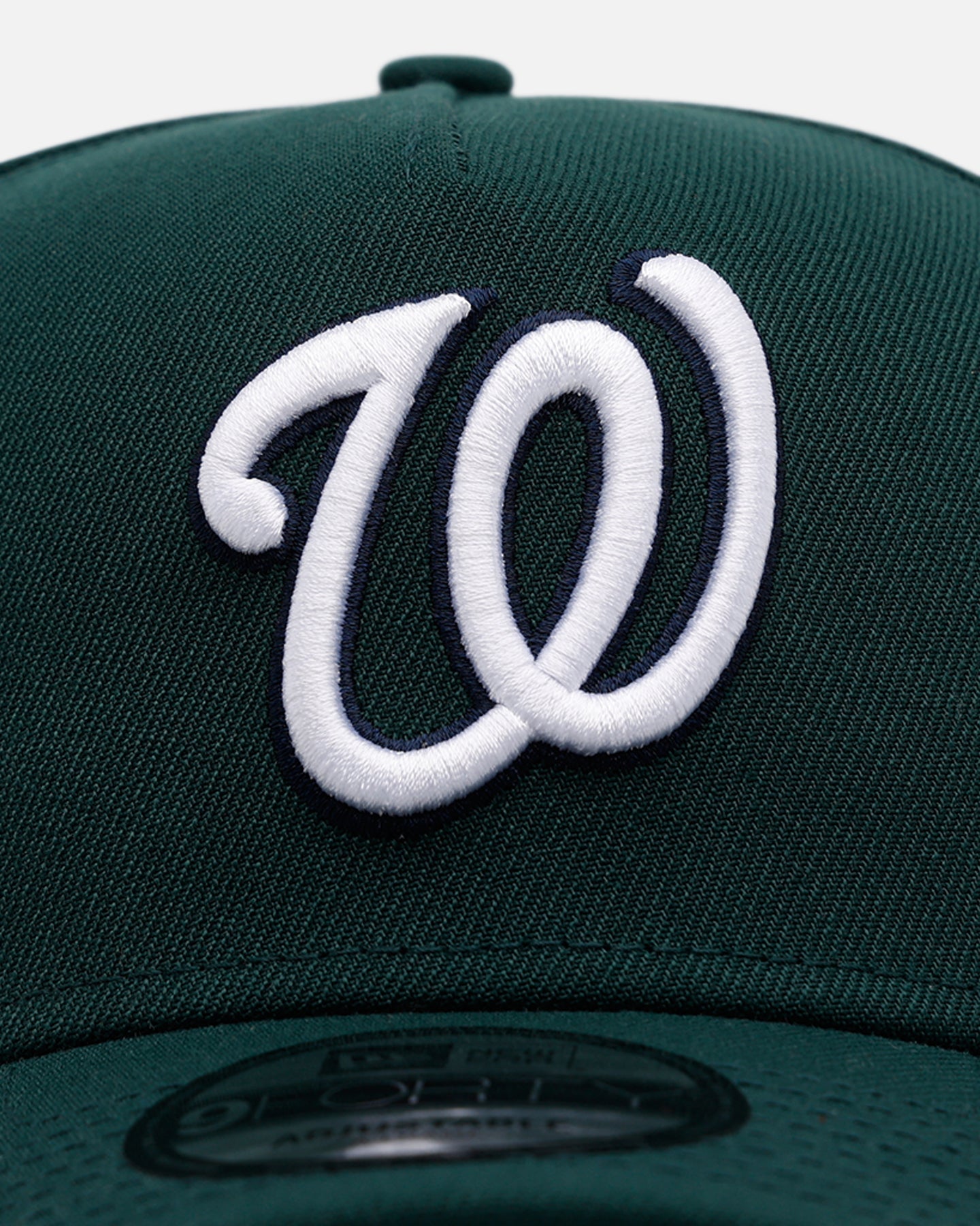 New Era Washington Nationals 'Evergreen' 9FORTY A-Frame Snapback Dark Green