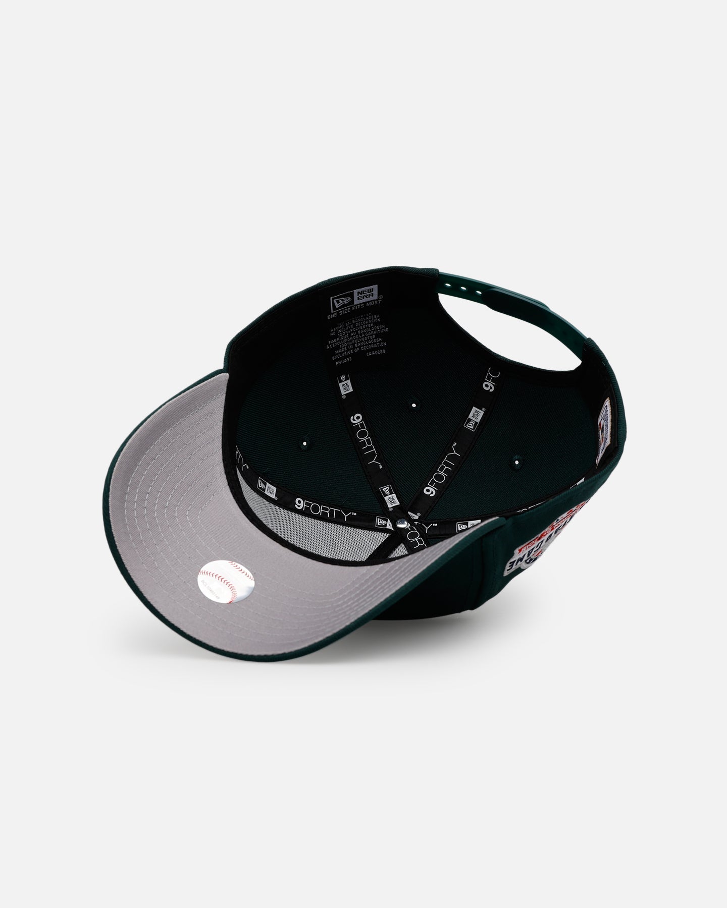 New Era Washington Nationals 'Evergreen' 9FORTY A-Frame Snapback Dark Green