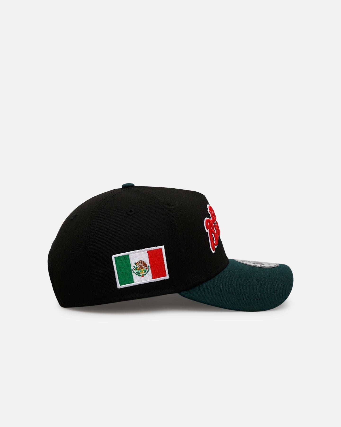 New Era Atlanta Braves 'Mexican Independence Day 2.0' 9FORTY A-Frame Snapback Black/Green