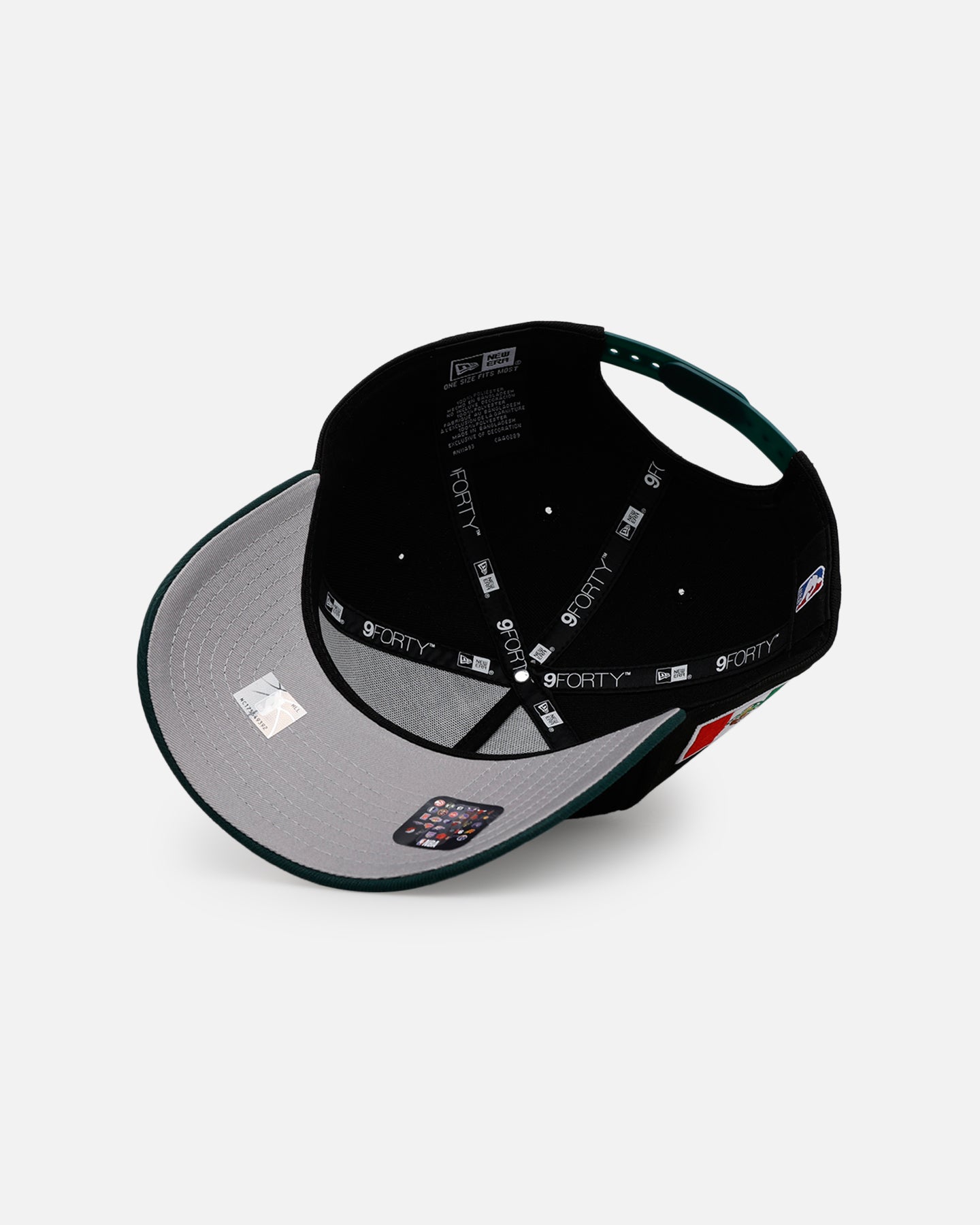 New Era Los Angeles Lakers 'Mexican Independence Day 2.0' 9FORTY A-Frame Snapback Black/Green