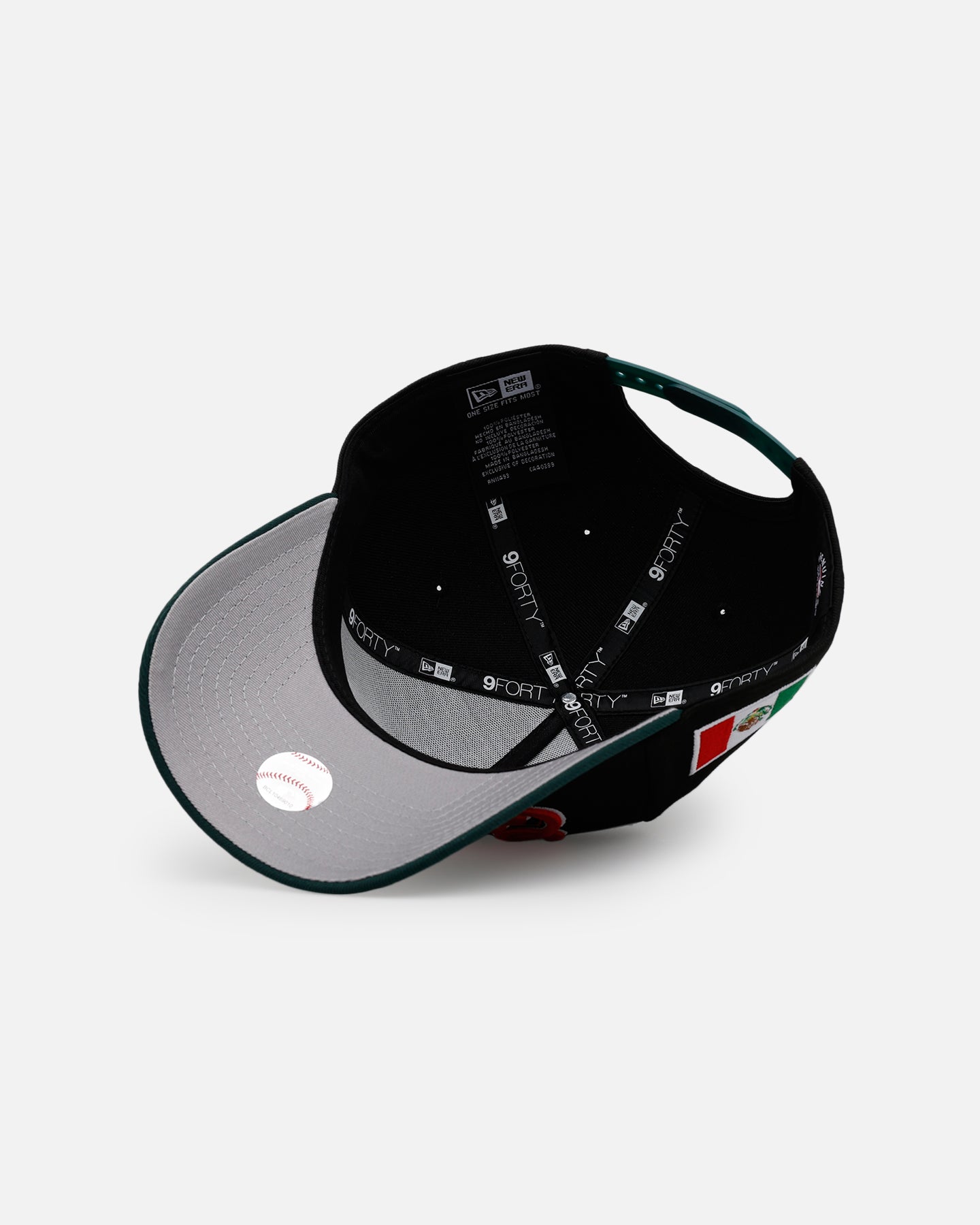 New Era Milwaukee Brewers 'Mexican Independence Day 2.0' 9FORTY A-Frame Snapback Black/Green