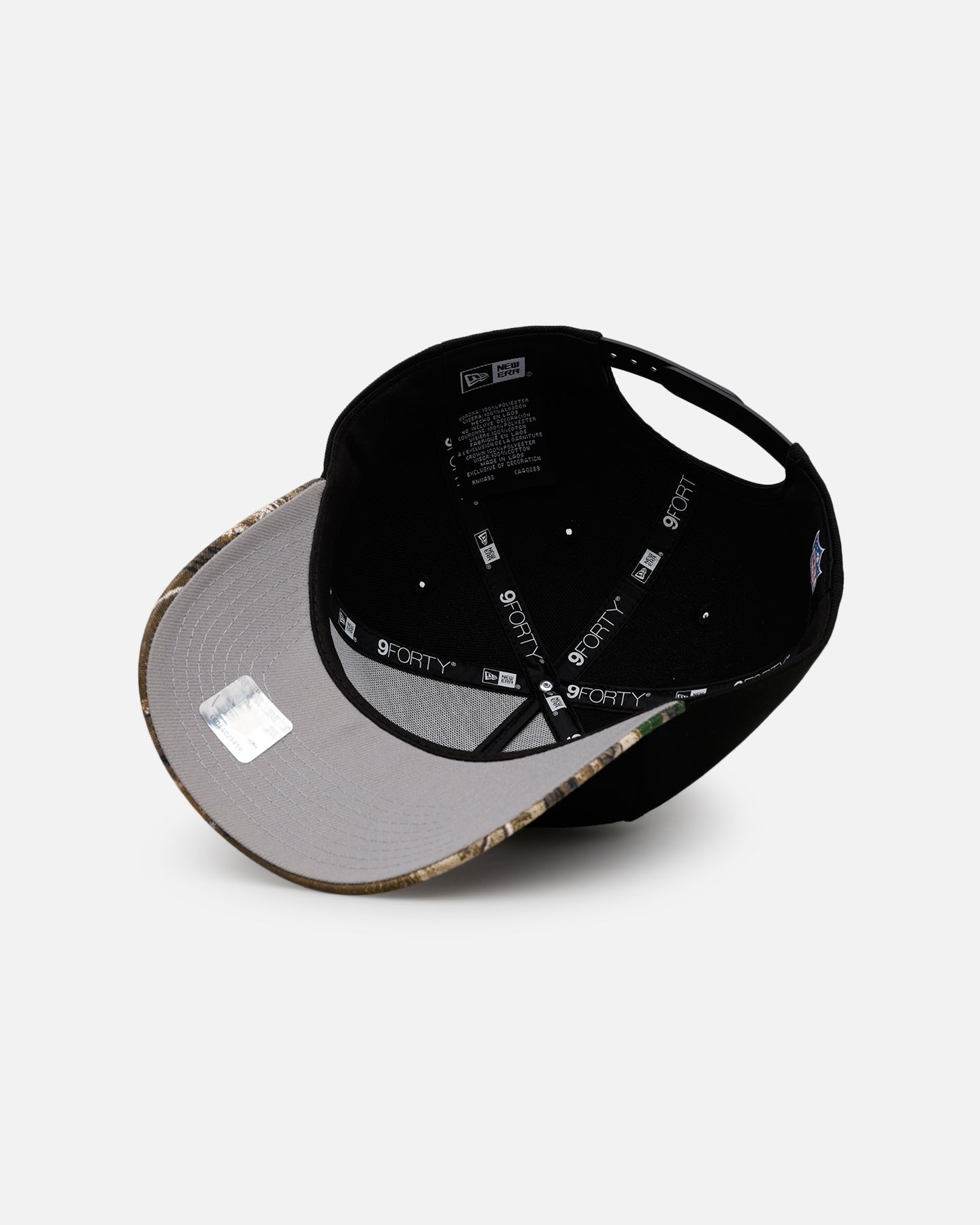 New Era Buffalo Bills 'Black Crown Realtree Visor' 9FORTY A-Frame Snapback Realtree Edge/Black